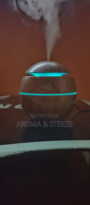 Ultrasonic Aroma Humidifier +Essential Oil