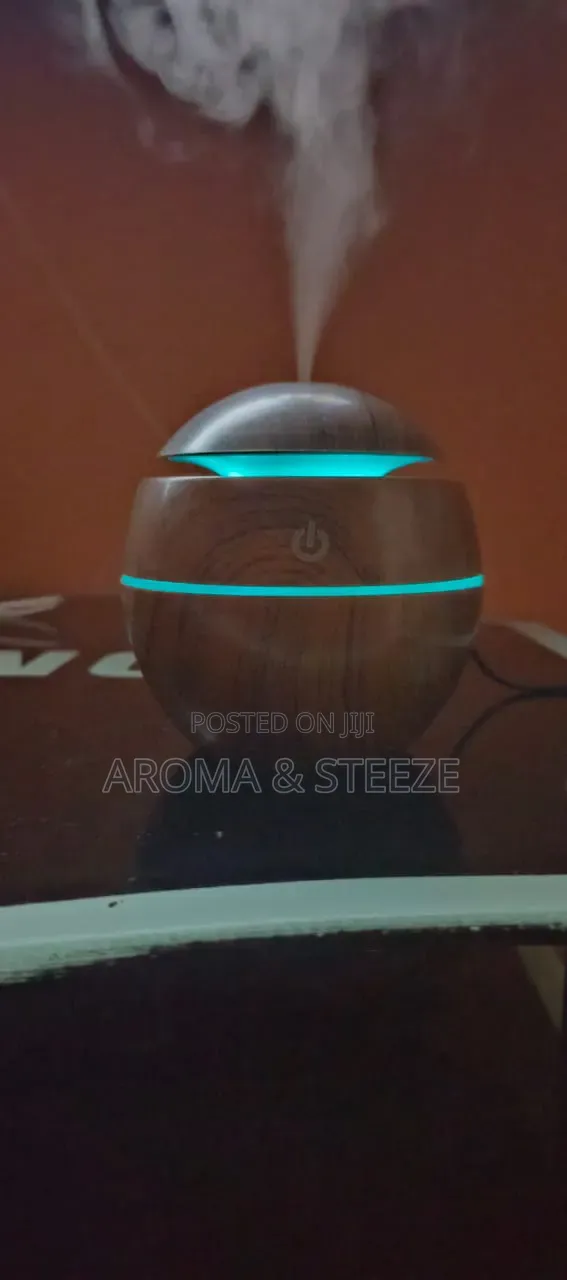 Ultrasonic Aroma Humidifier +Essential Oil