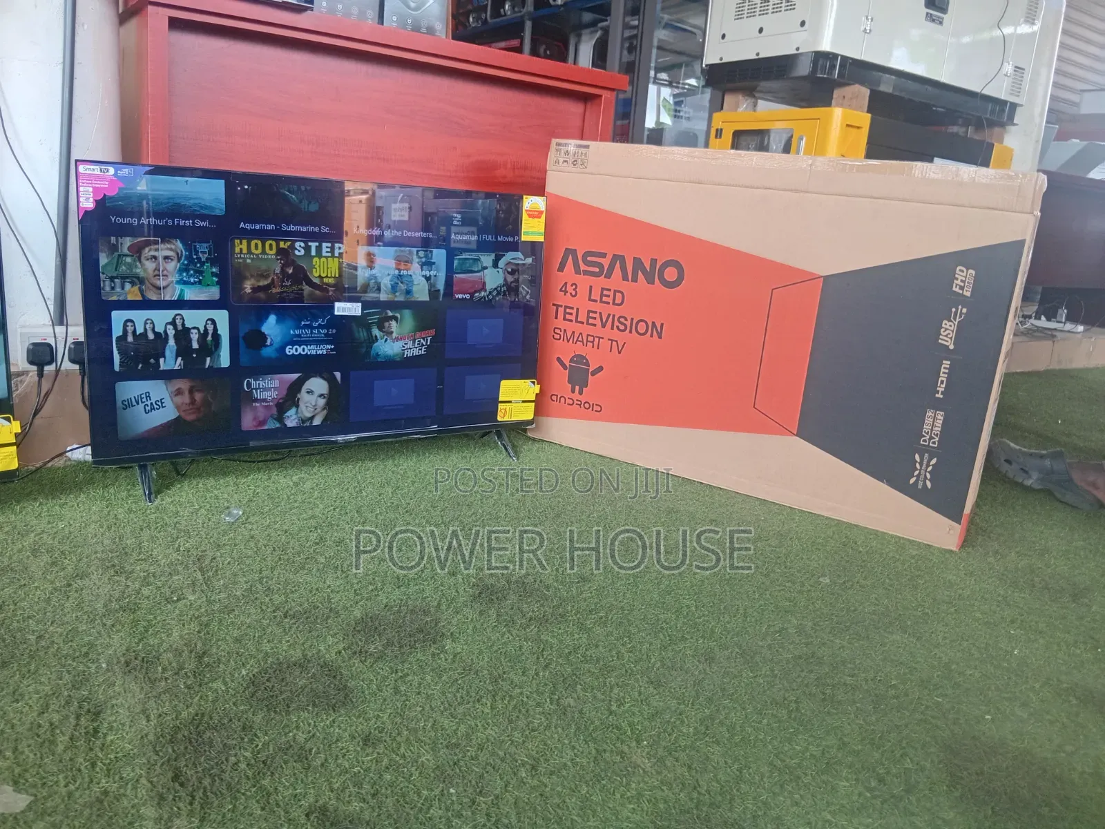 Asano 43” Smart TV – Big Screen Entertainment at a Pocket-Friendly