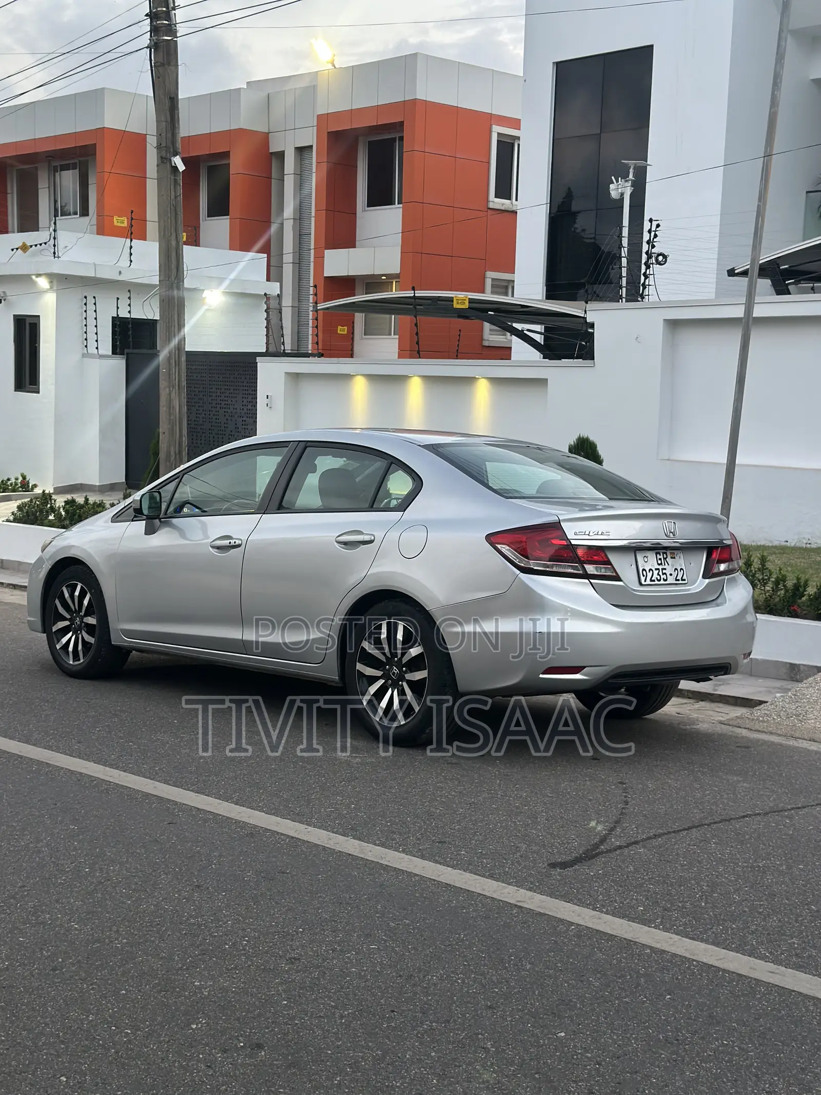 Honda Civic EX-L 4dr Sedan (1.8L 4cyl CVT) 2015 Gray