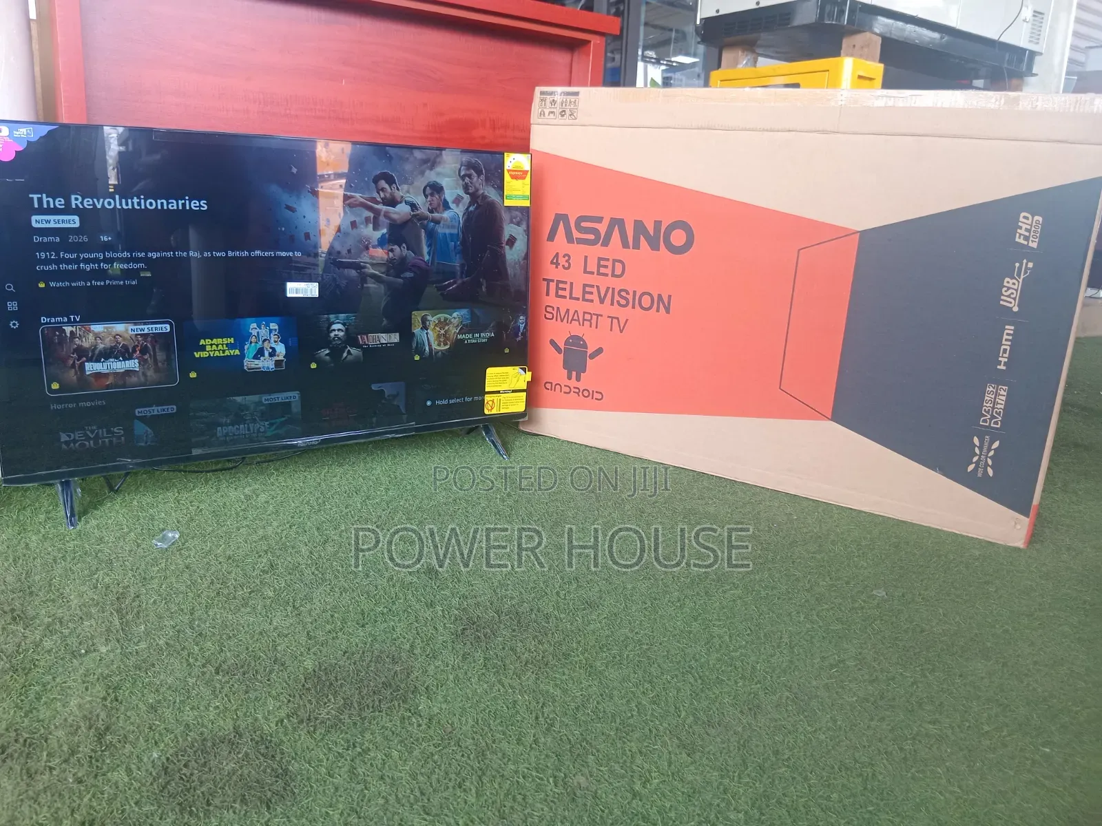 Asano 43” Smart Television Quality Brand Amazing Value for Your Money