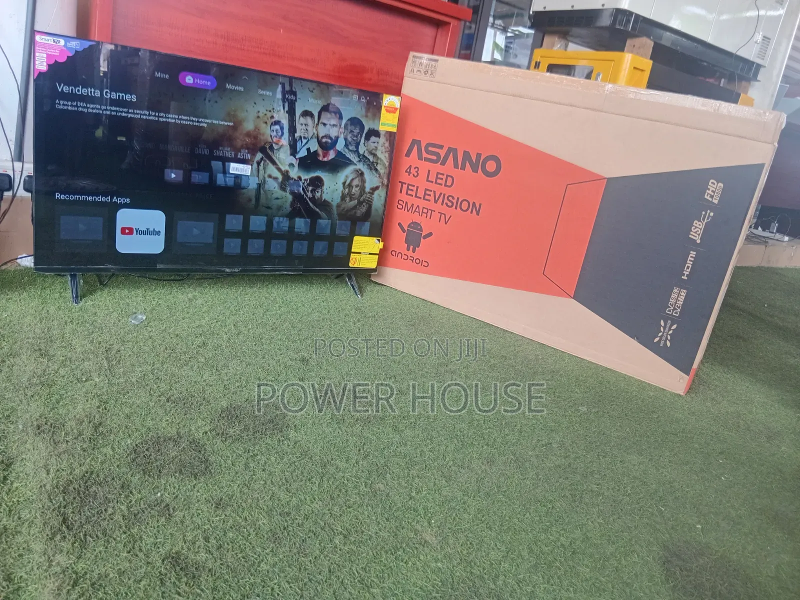 Asano 43” Smart TV – Reliable Performance, Elegant Design Affordable
