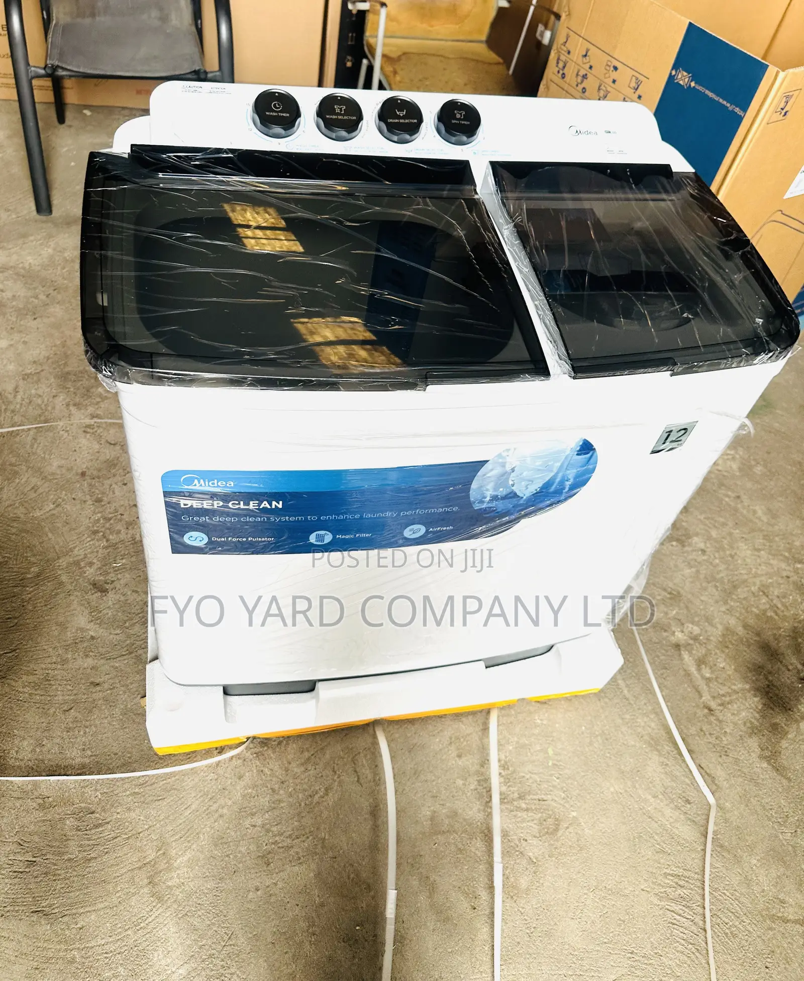 Unique Made Midea Twin Top 12kg Washing Machine