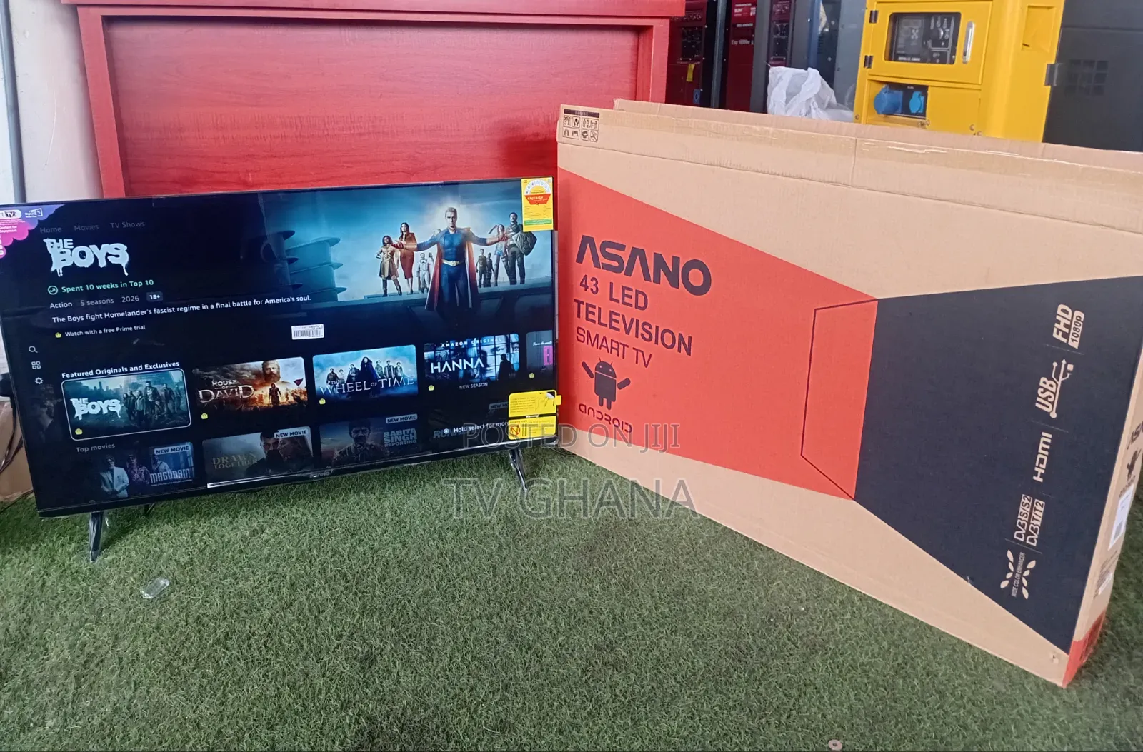 Asano 43” Smart LED TV – Quality Home Appliance With Excellent 43 TVS