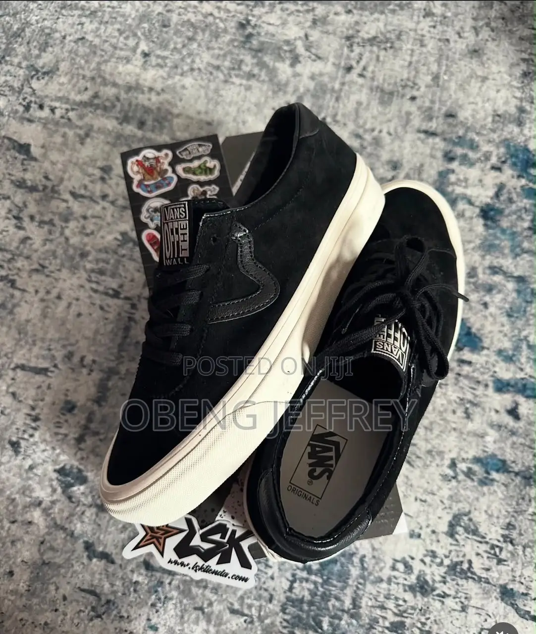 Original Vans Vault Epoch LX Black N White