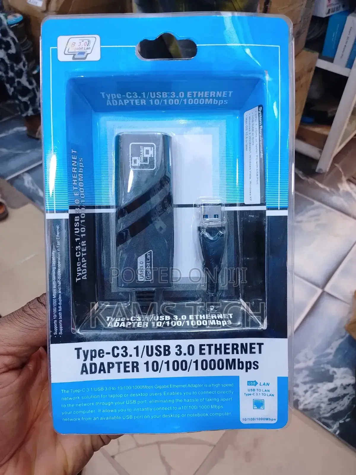 USB 3.0 to Lan Gigabyte Adapter
