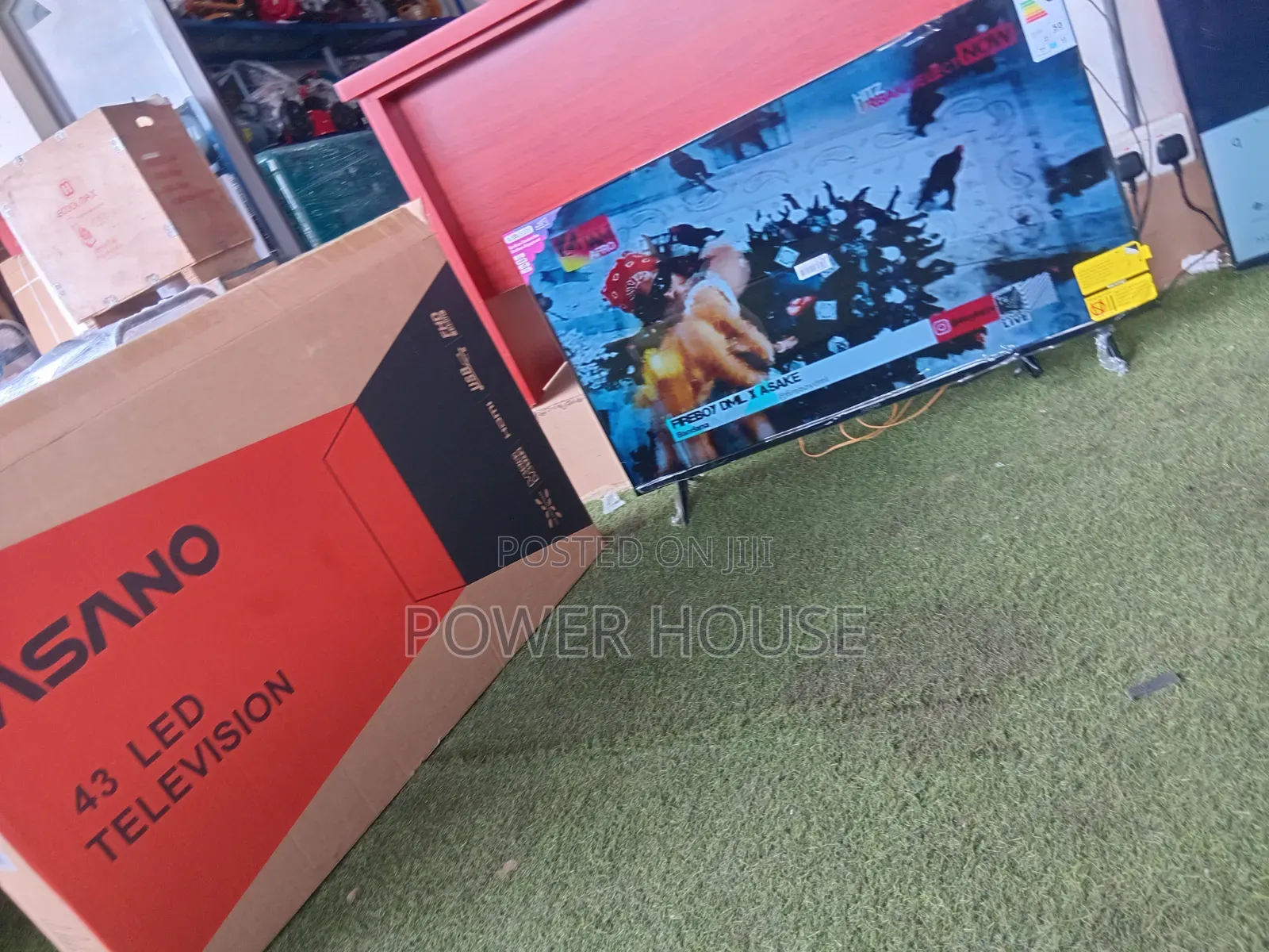 Brand New Asano 43” Digital Television – Big Screen, Sharp Images