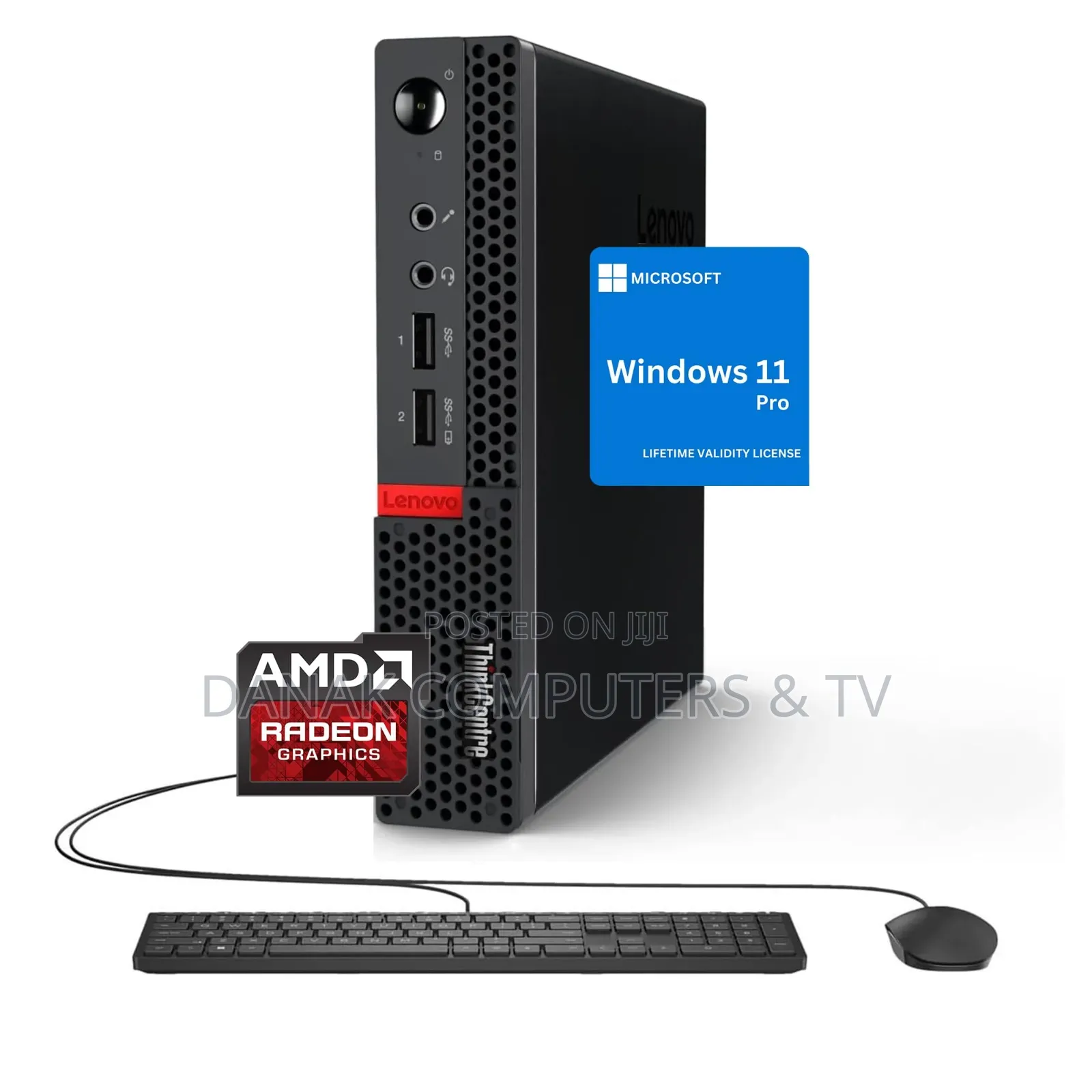 New Desktop Computer Lenovo ThinkCentre M625 Tiny 8GB AMD A10 SSD 128GB