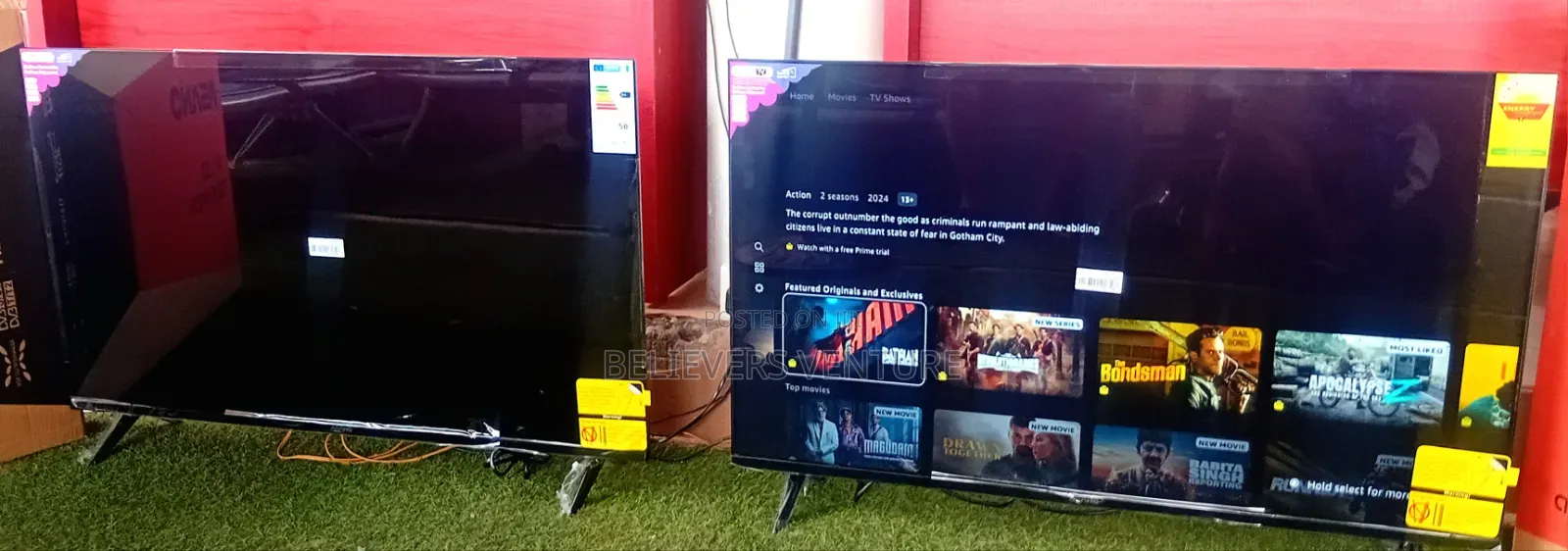 Asano 43-Inch Smart LED TV – Full HD, Smart Entertainment