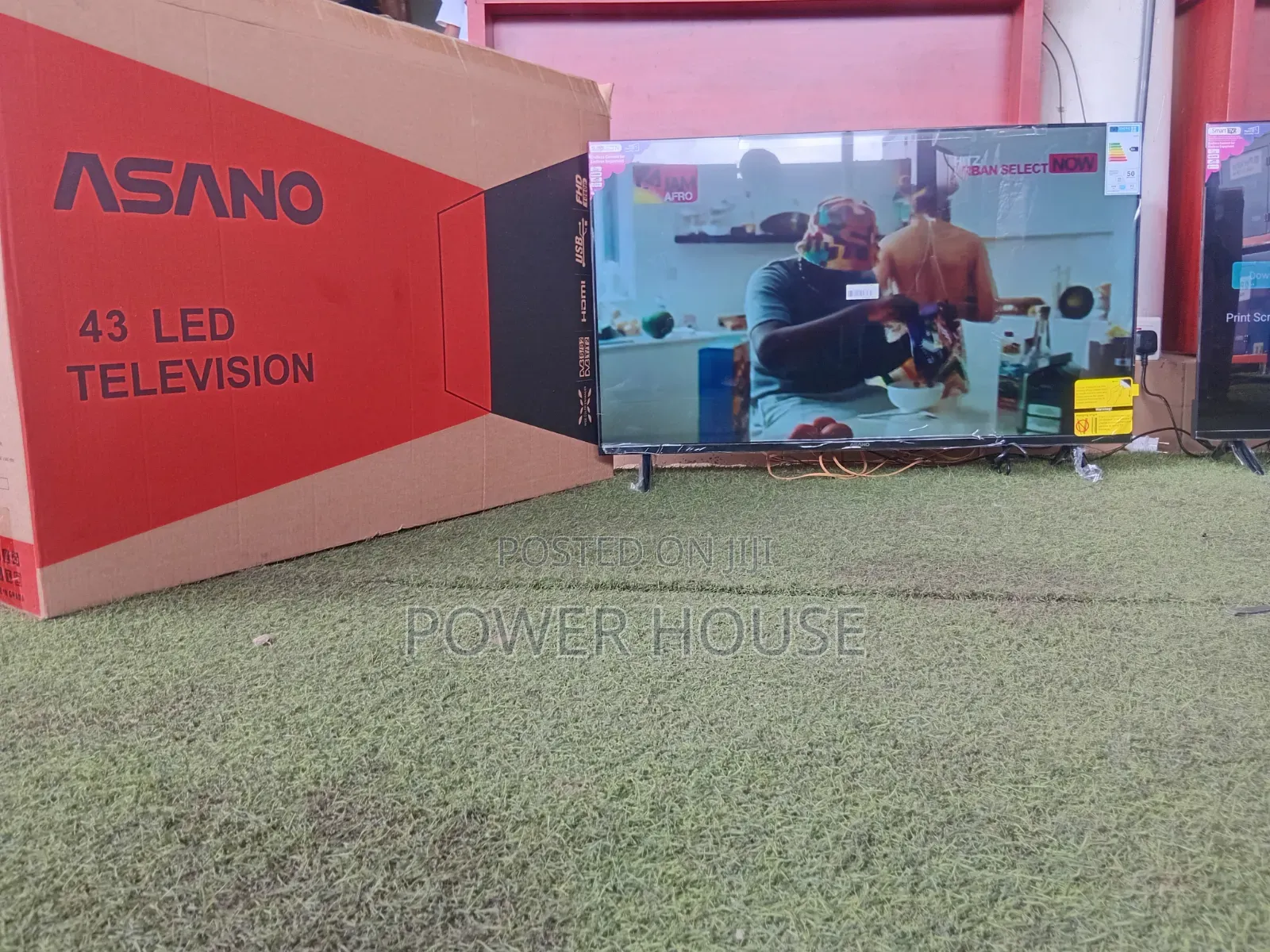 Asano 43” LED TV – Excellent Picture Quality, Elegant Design