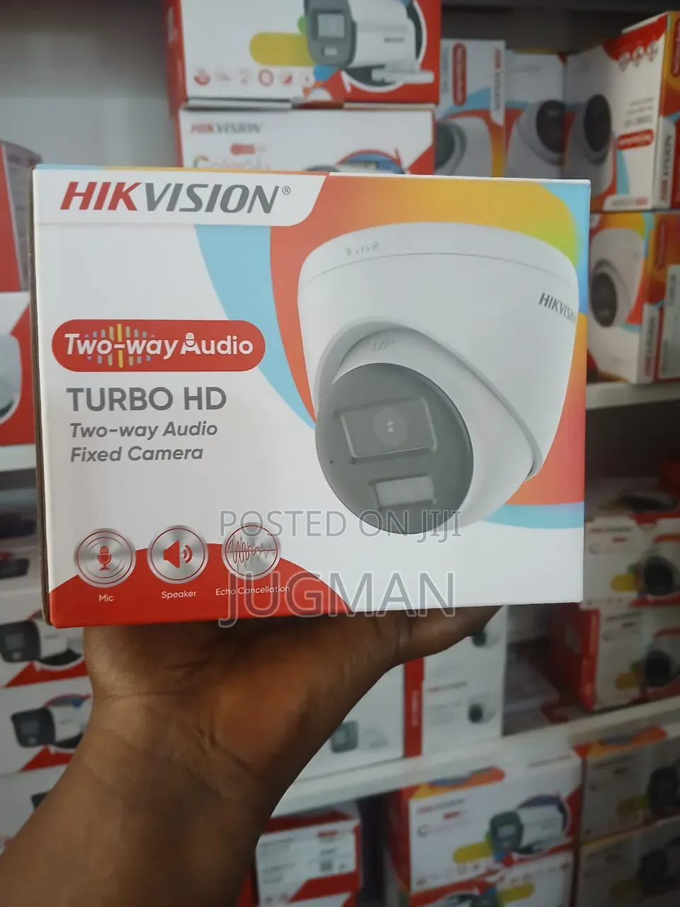 Hikvision Turbo HD Two-Way Audio Fixed Camera,2MP