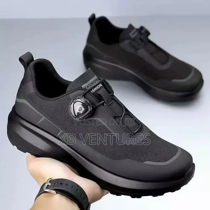 Outdoor Daily Walking Non-Slip Dial Lace Sneaker - Green
