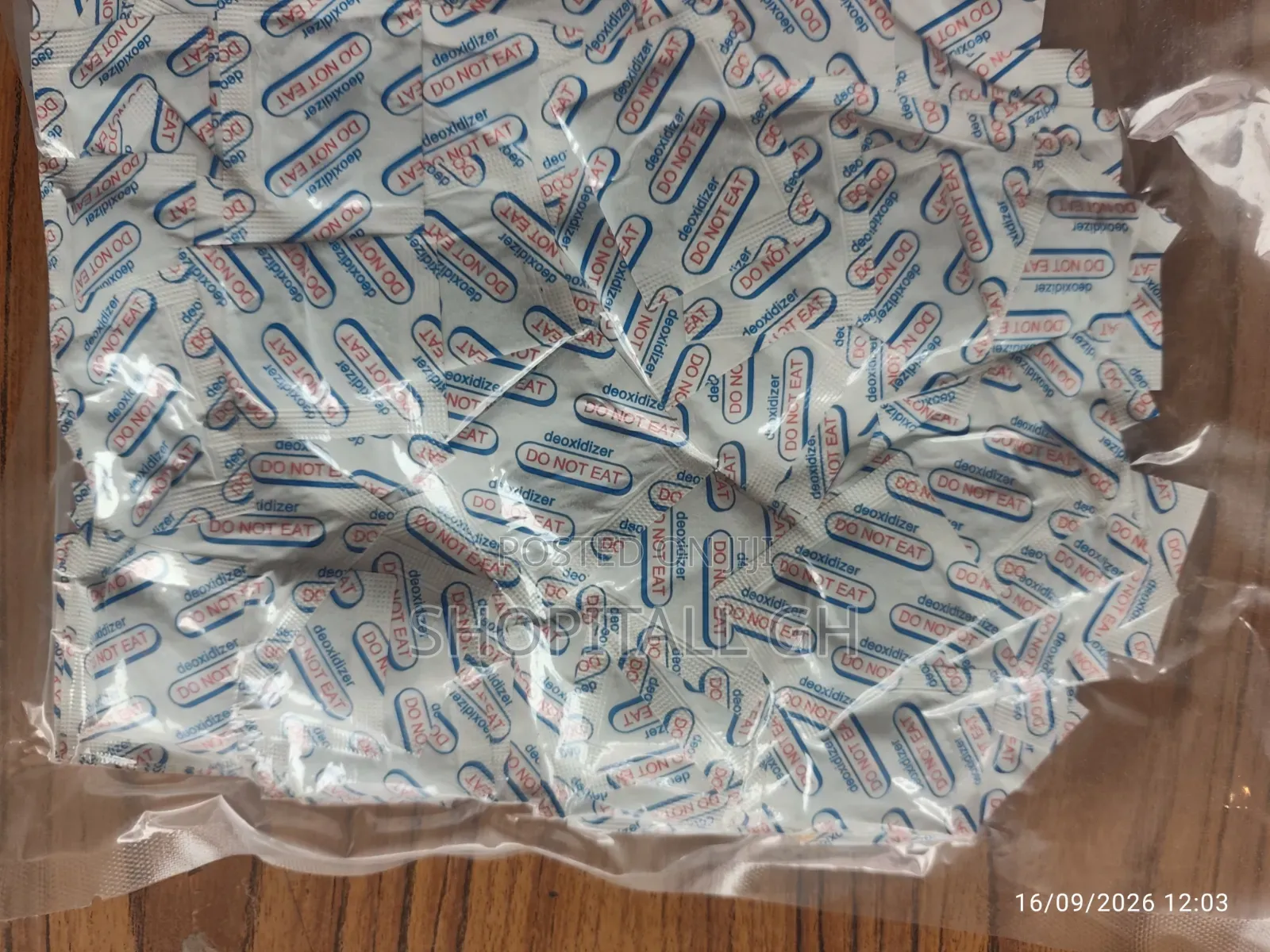 Food Grade Oxygen Absorbers - Maintains Freshness in Foods