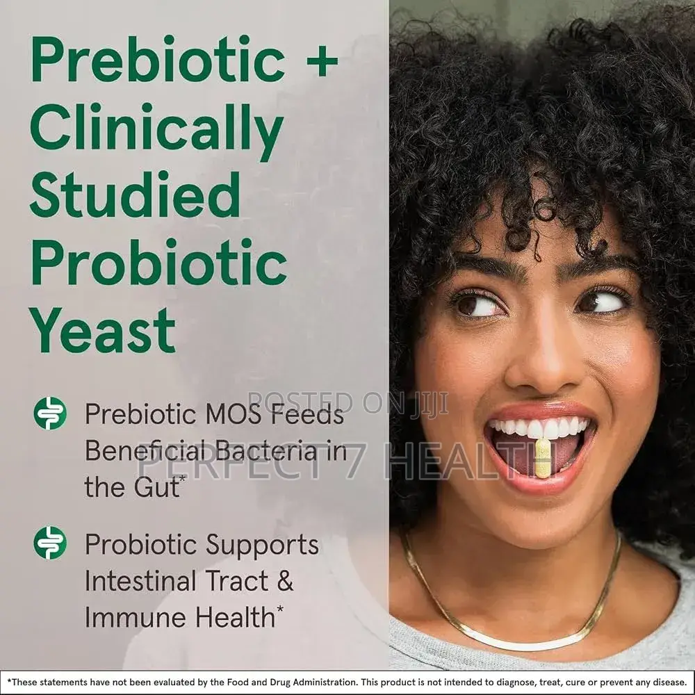 Probiotic Saccharomyces Boulardii + MOS, Gut Health, 90 Veggie Caps
