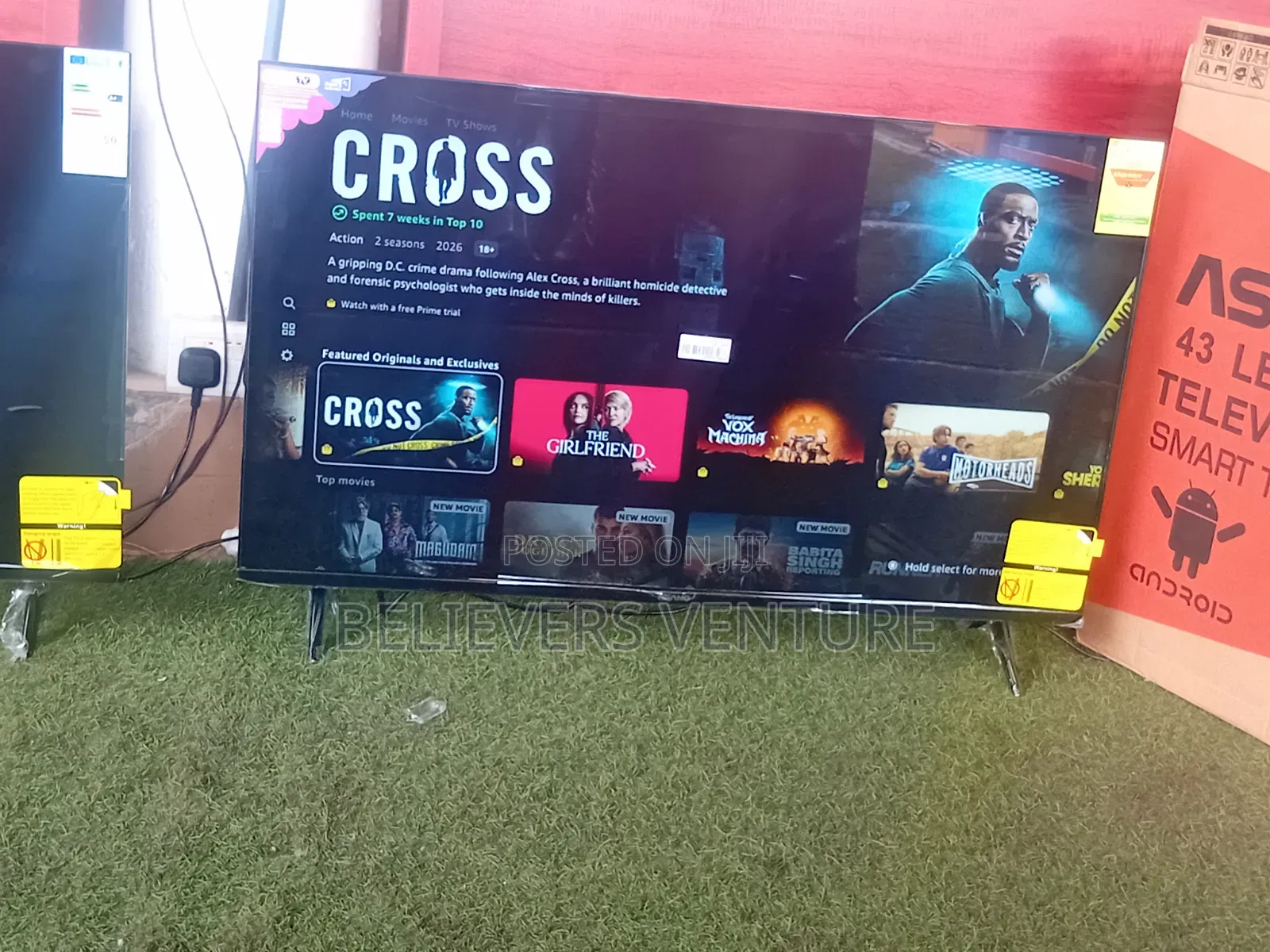 Asano 43-Inch Smart LED TV – Big Screen Entertainment