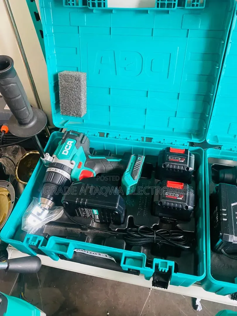 DCA 20V Lithium-Ion Brushless Cordless Impact Drill Set