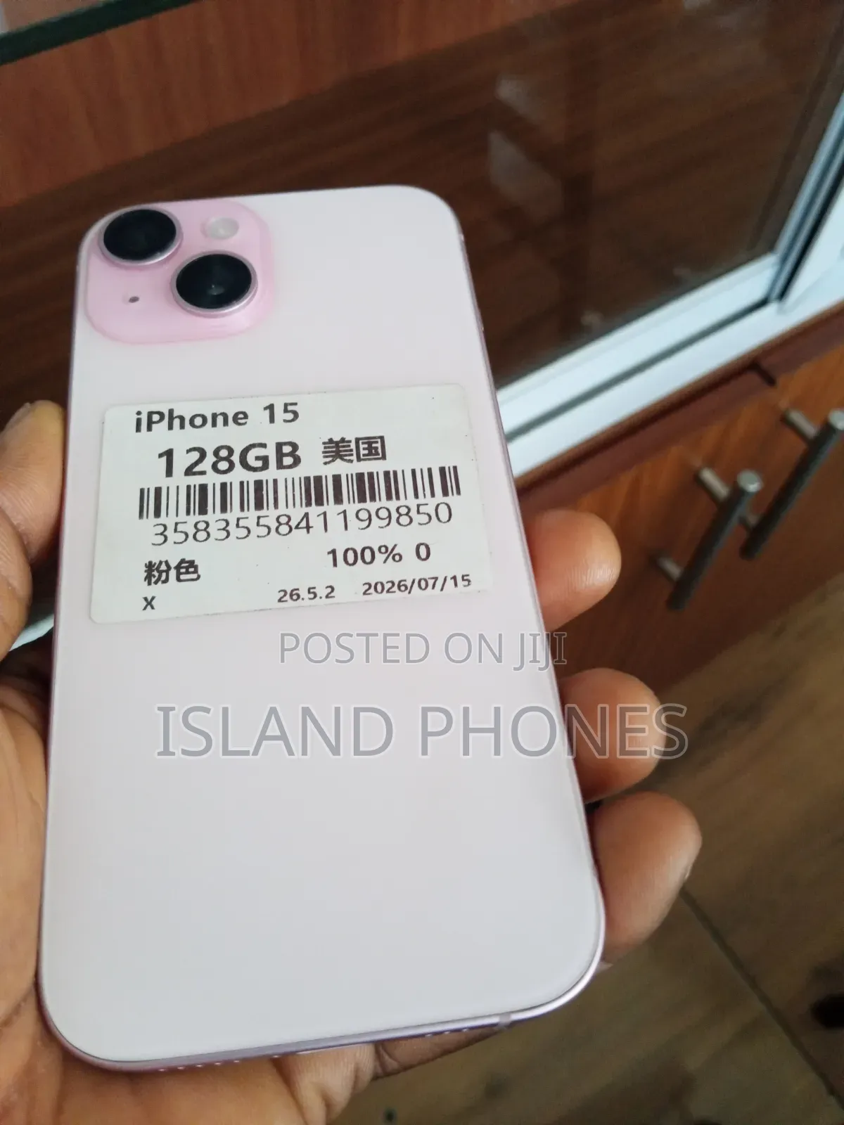 Apple iPhone 15 128 GB Pink