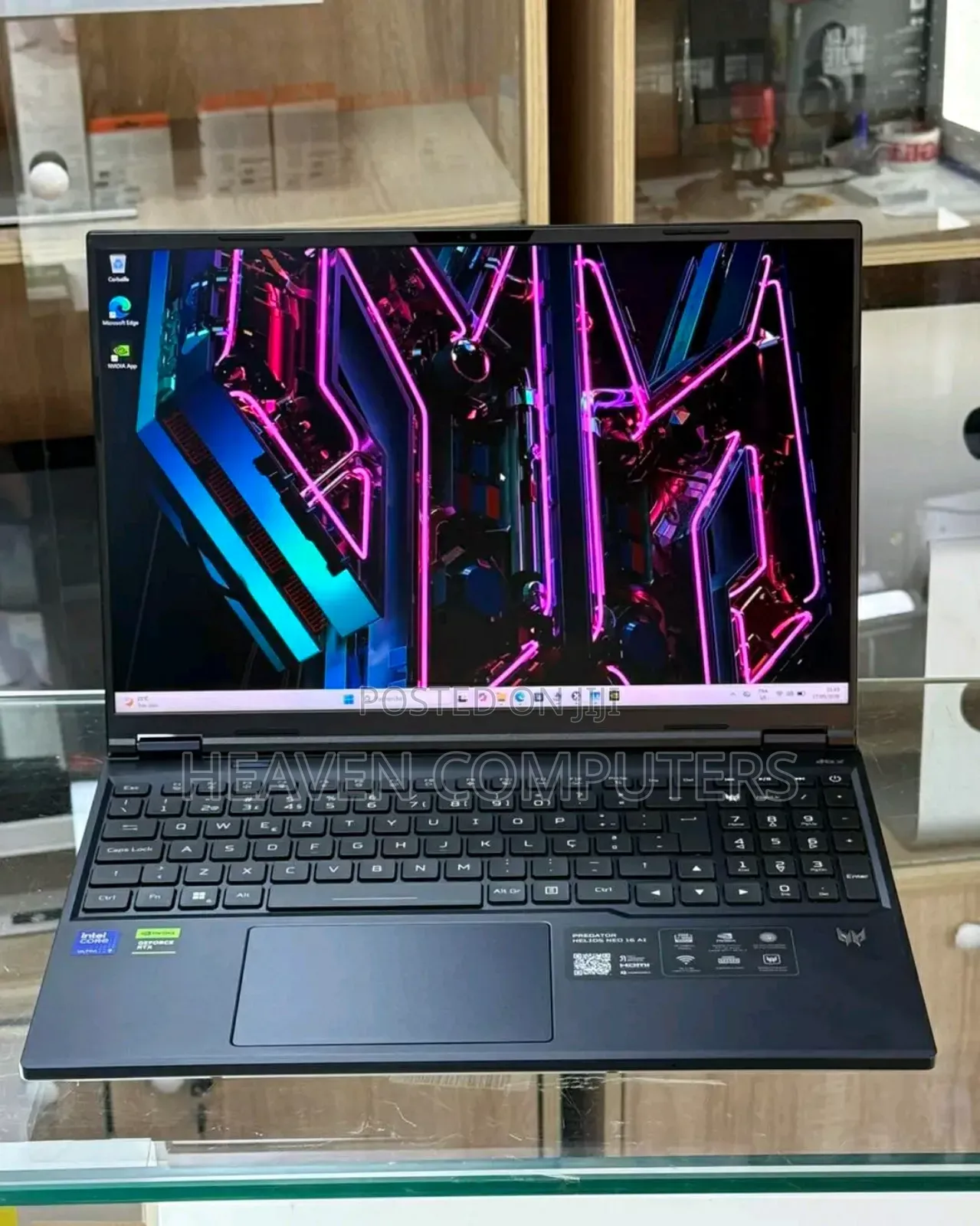 New Acer Predator Helios Neo 16 AI 32GB Intel Core Ultra 9 SSD 2T