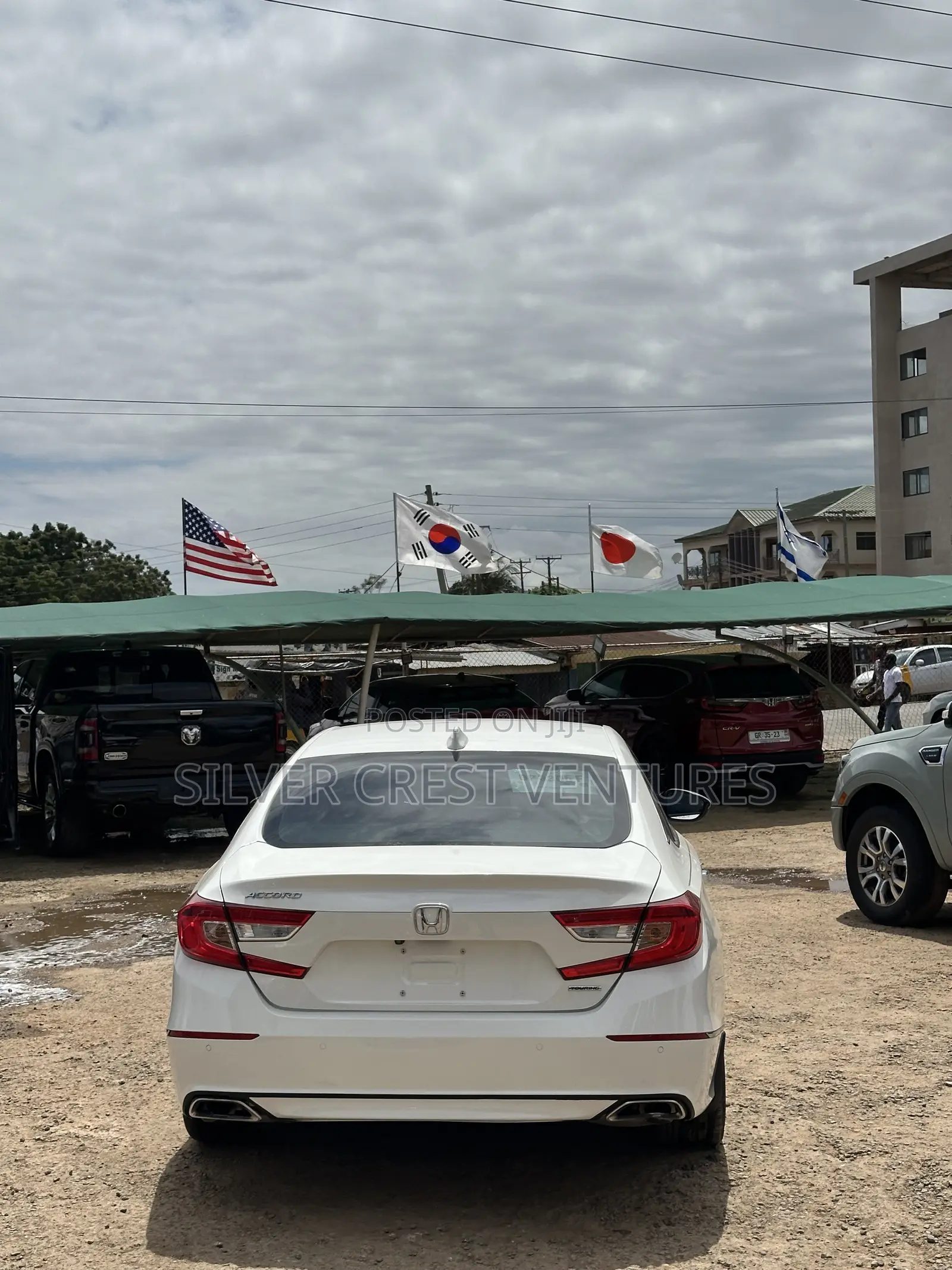 Honda Accord Touring 2018 White