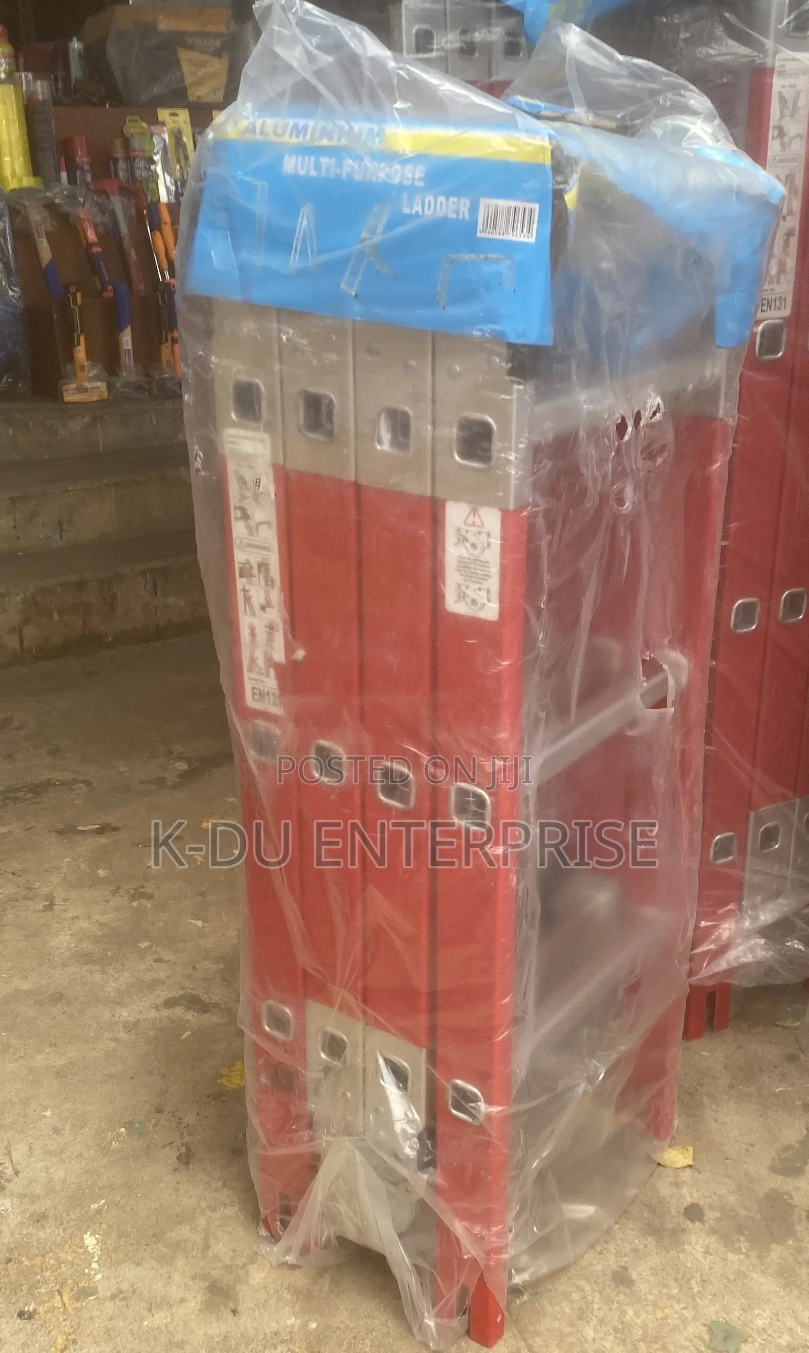 Multipurpose Fiberglass Ladder 4x3