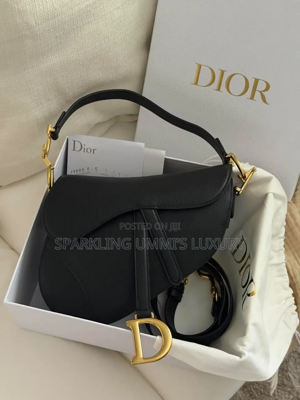 Luxurious Christian Dior Saddle Bag