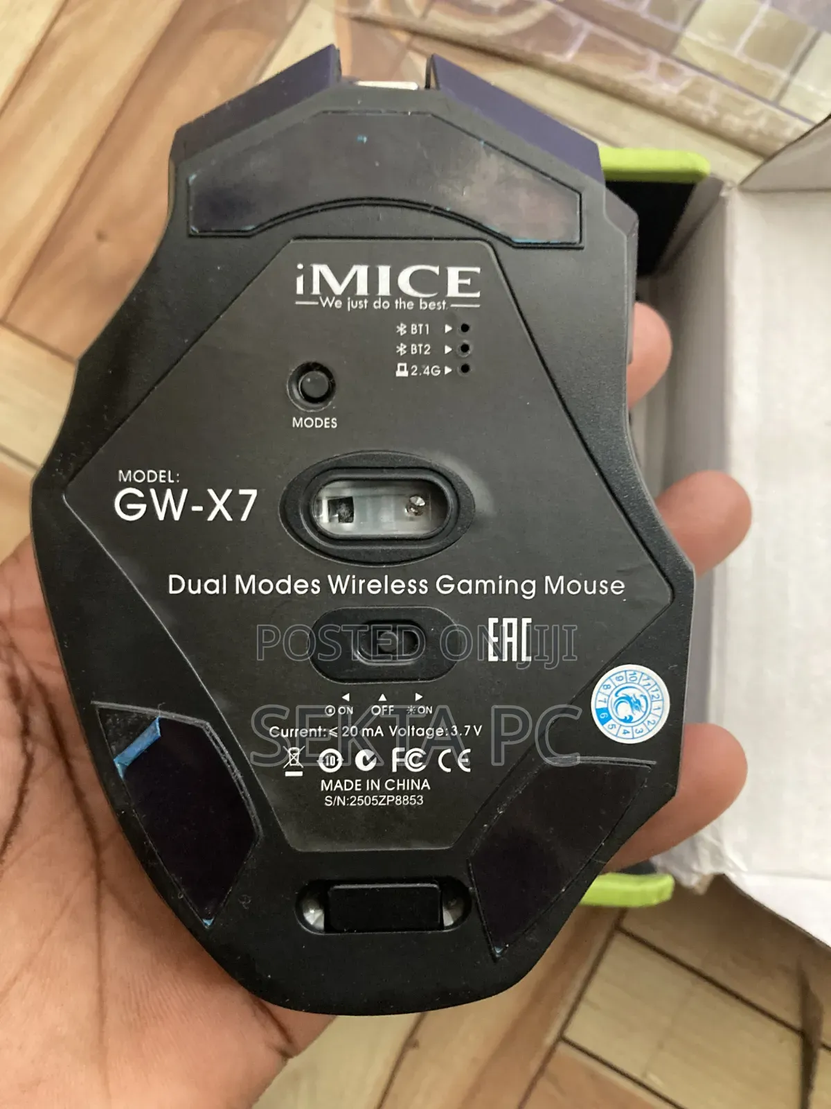 iMICE GW-X7 Rechargeable Wireless Mouse