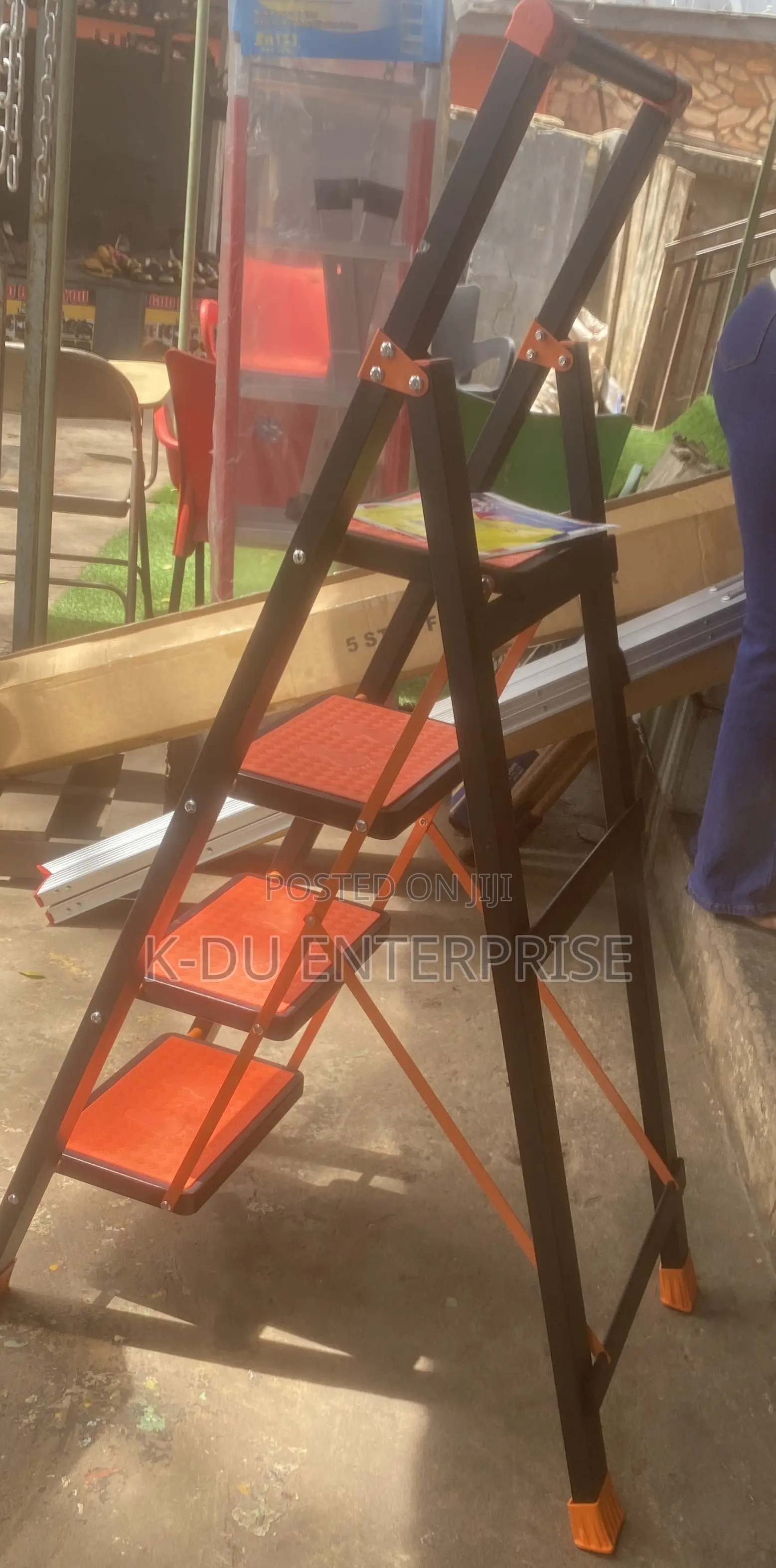 4steps Steel Ladder
