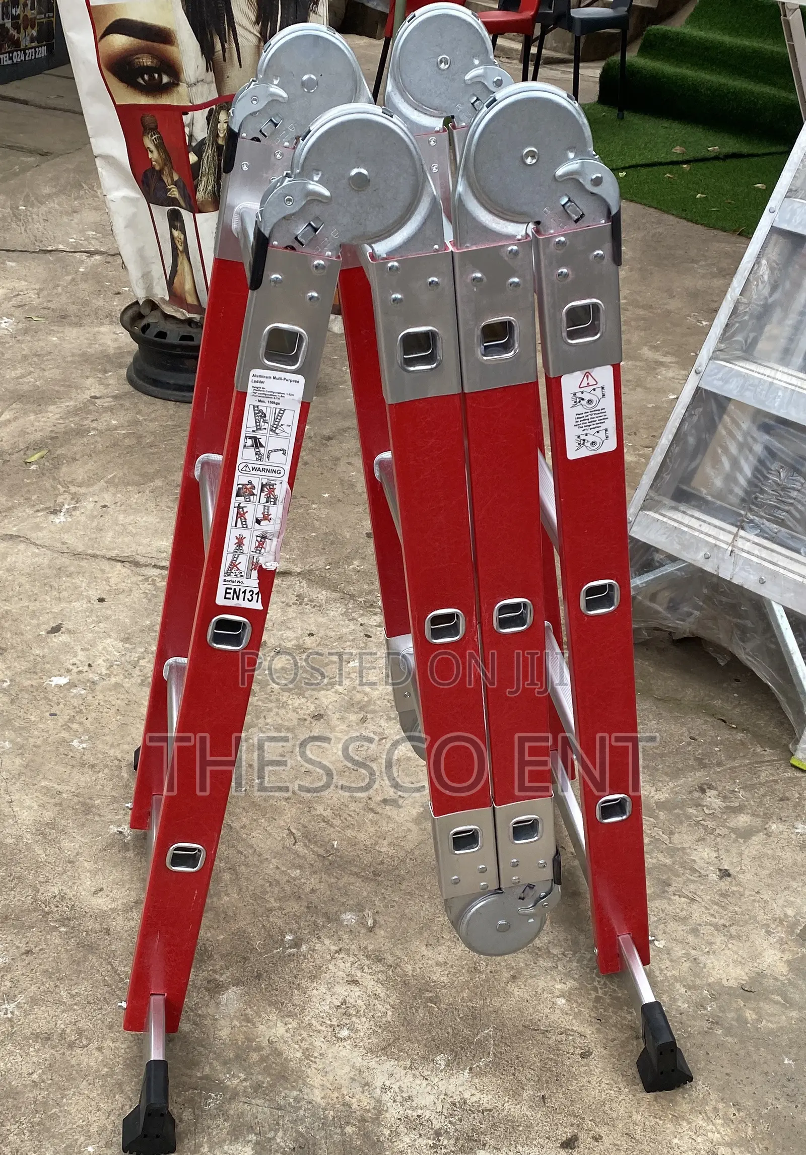 3x4 Fiberglass Ladder