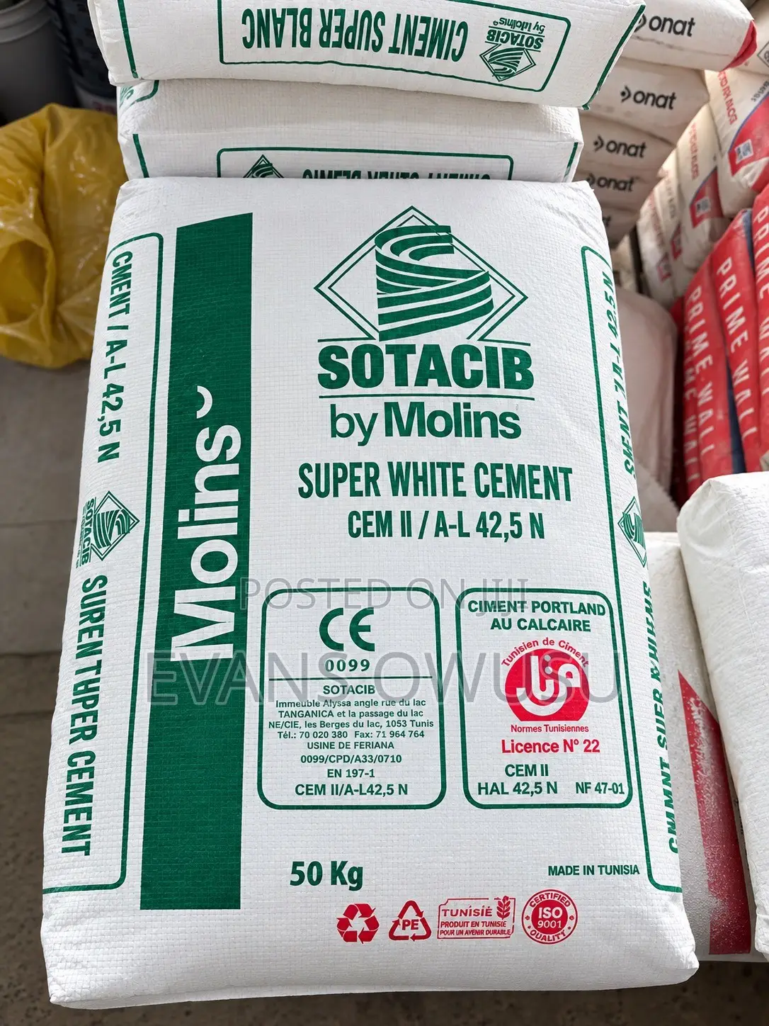 SOTACIB Super White Cement