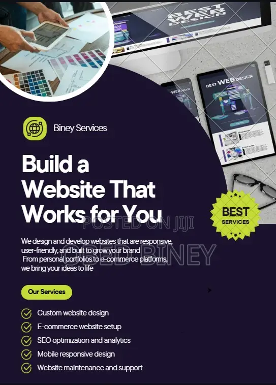 Website Development and Design