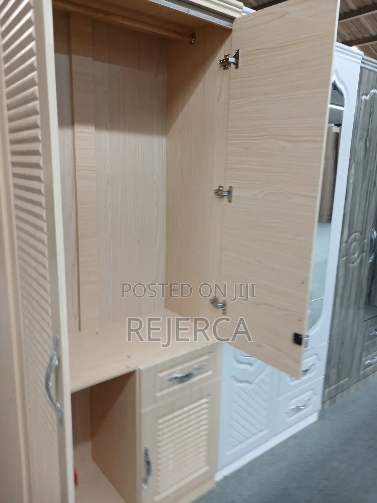2 Door Wooden Wardrobe