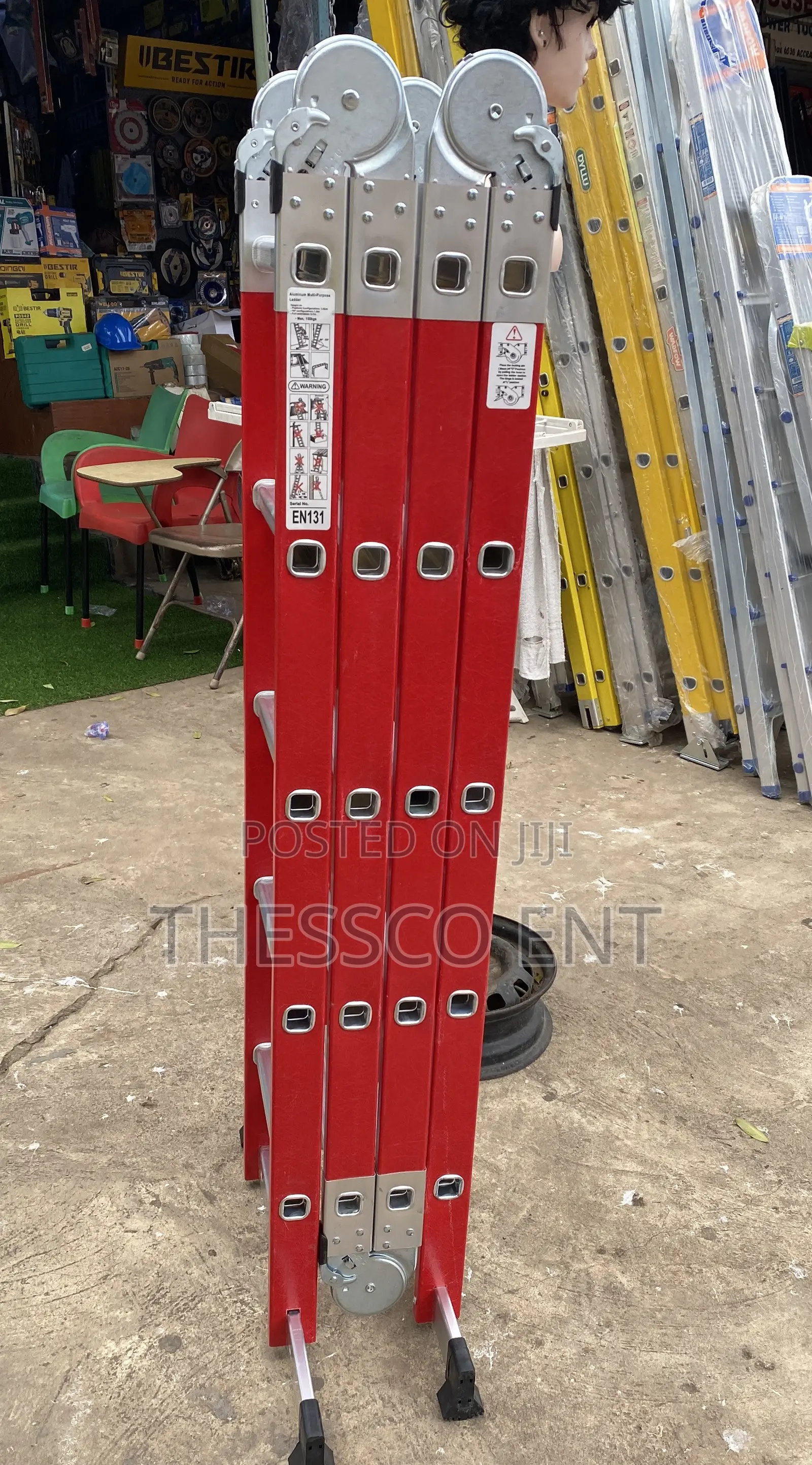 5x4 Fiberglass Ladder