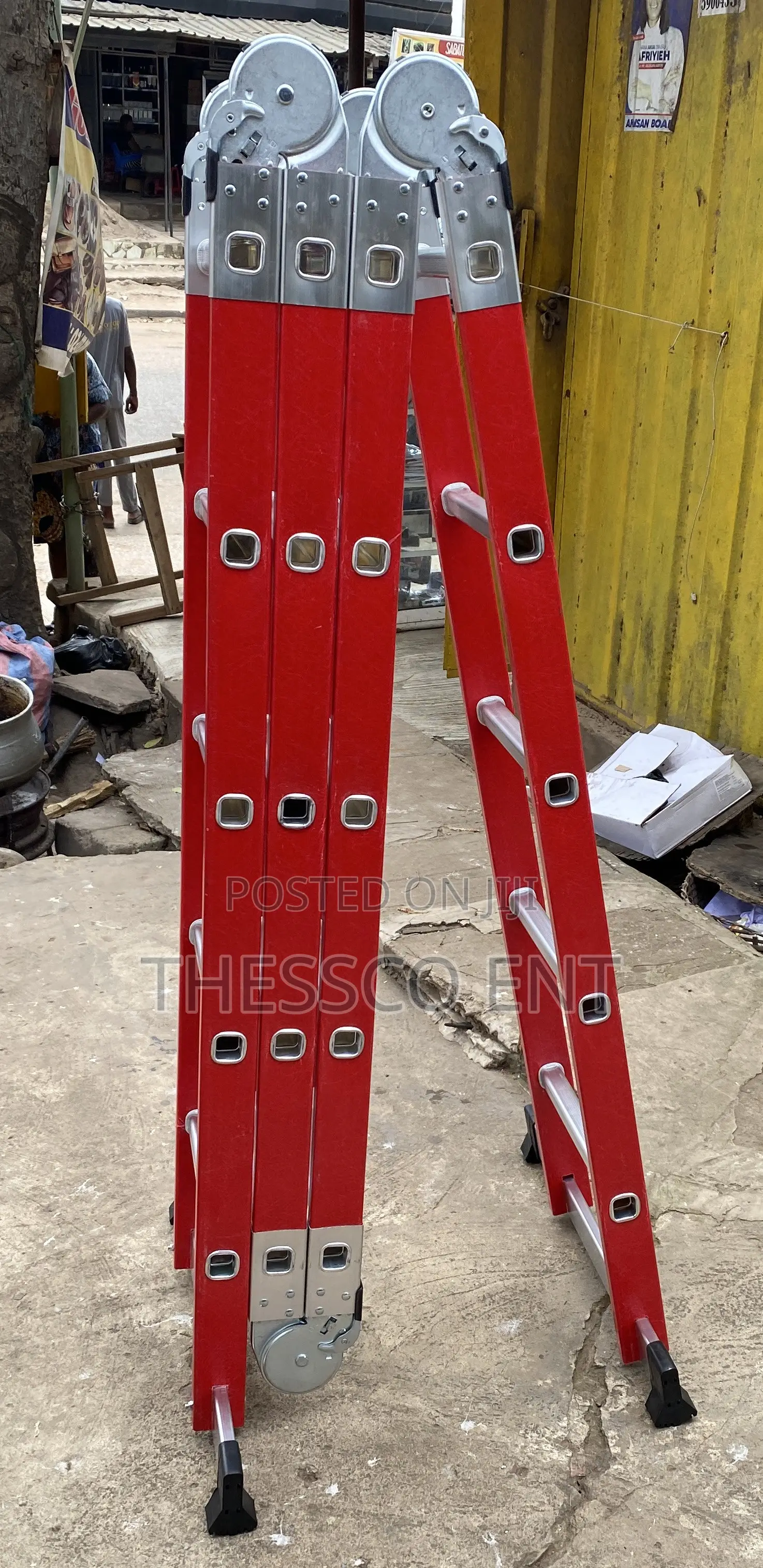 5x4 Fiberglass Ladder
