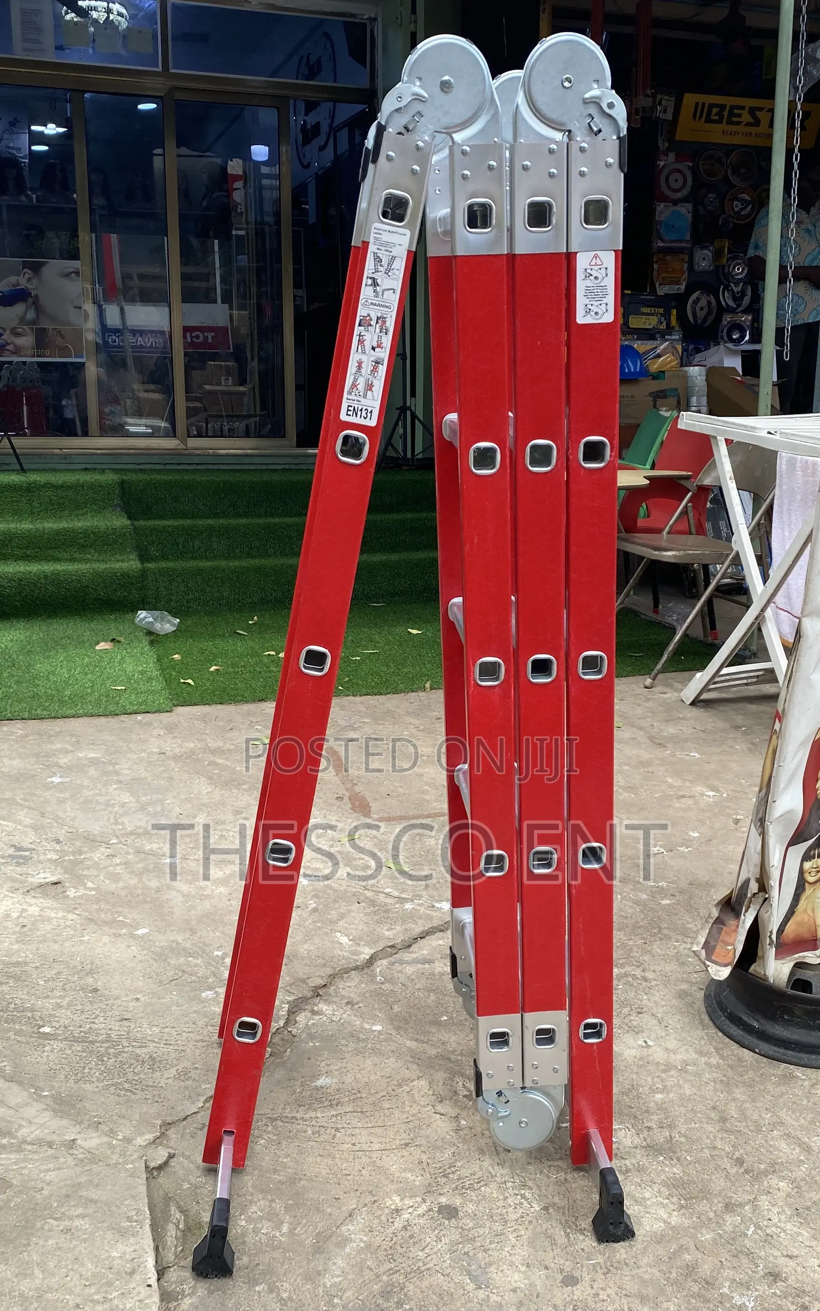 5x4 Fiberglass Ladder