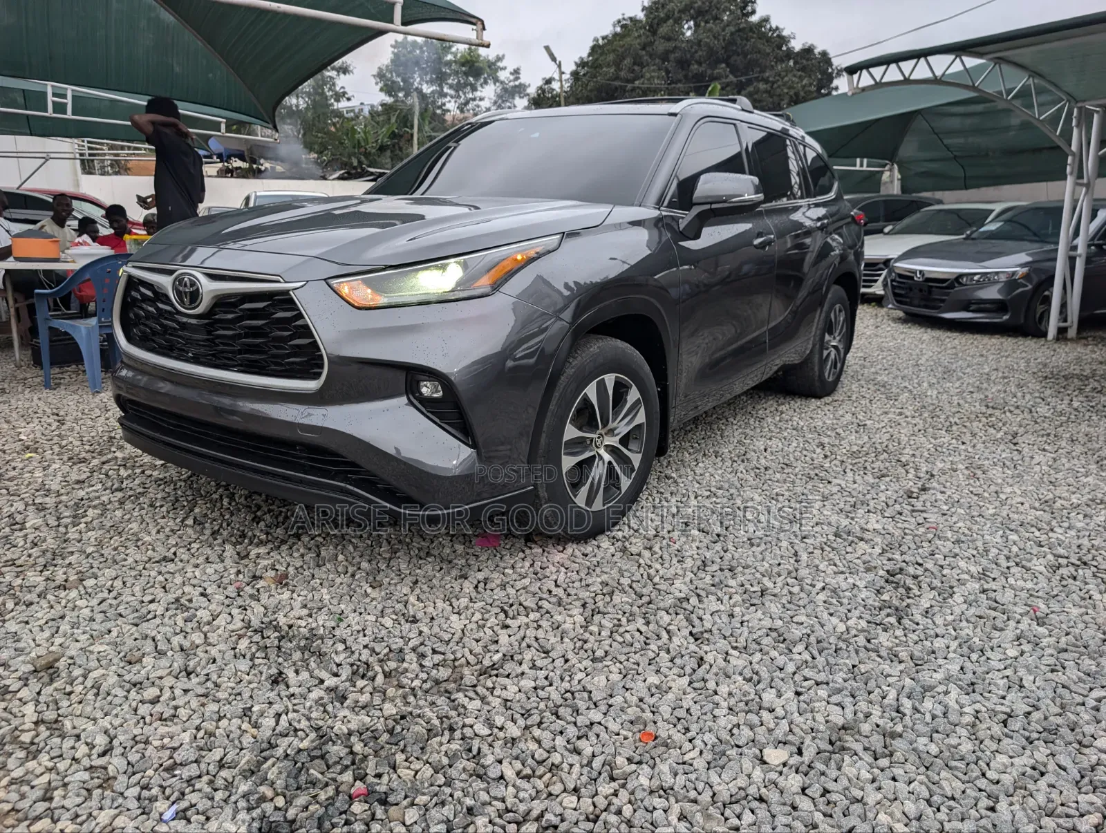 Toyota Highlander XLE 2022 Gray