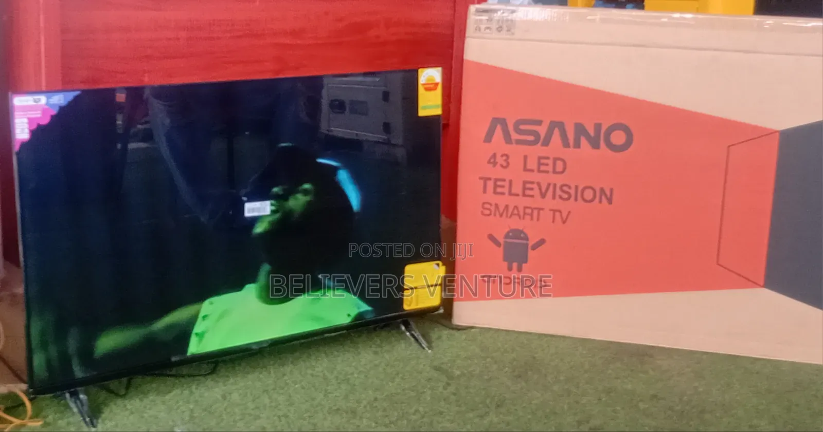 Asano 43” Smart LED TV – Bring Entertainment Home