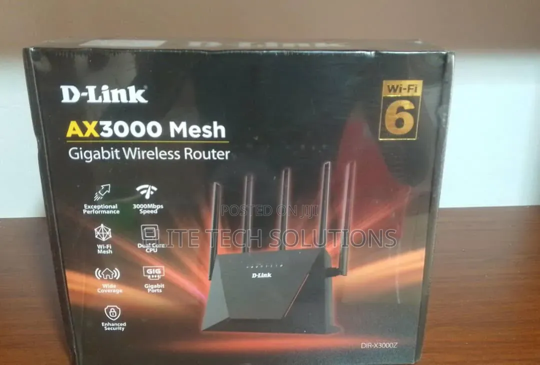 D-Link Ax3000 Mesh Gigabit Wireless Router