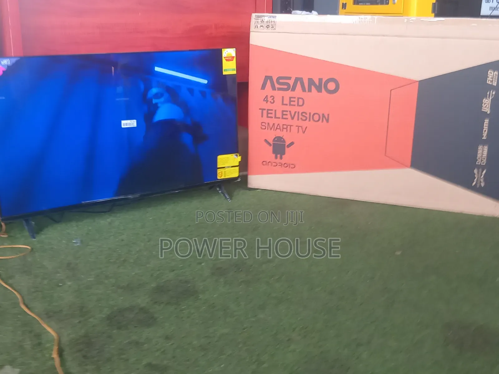 Asano 43-Inch Smart TV – Super Quality Television for Home, Office
