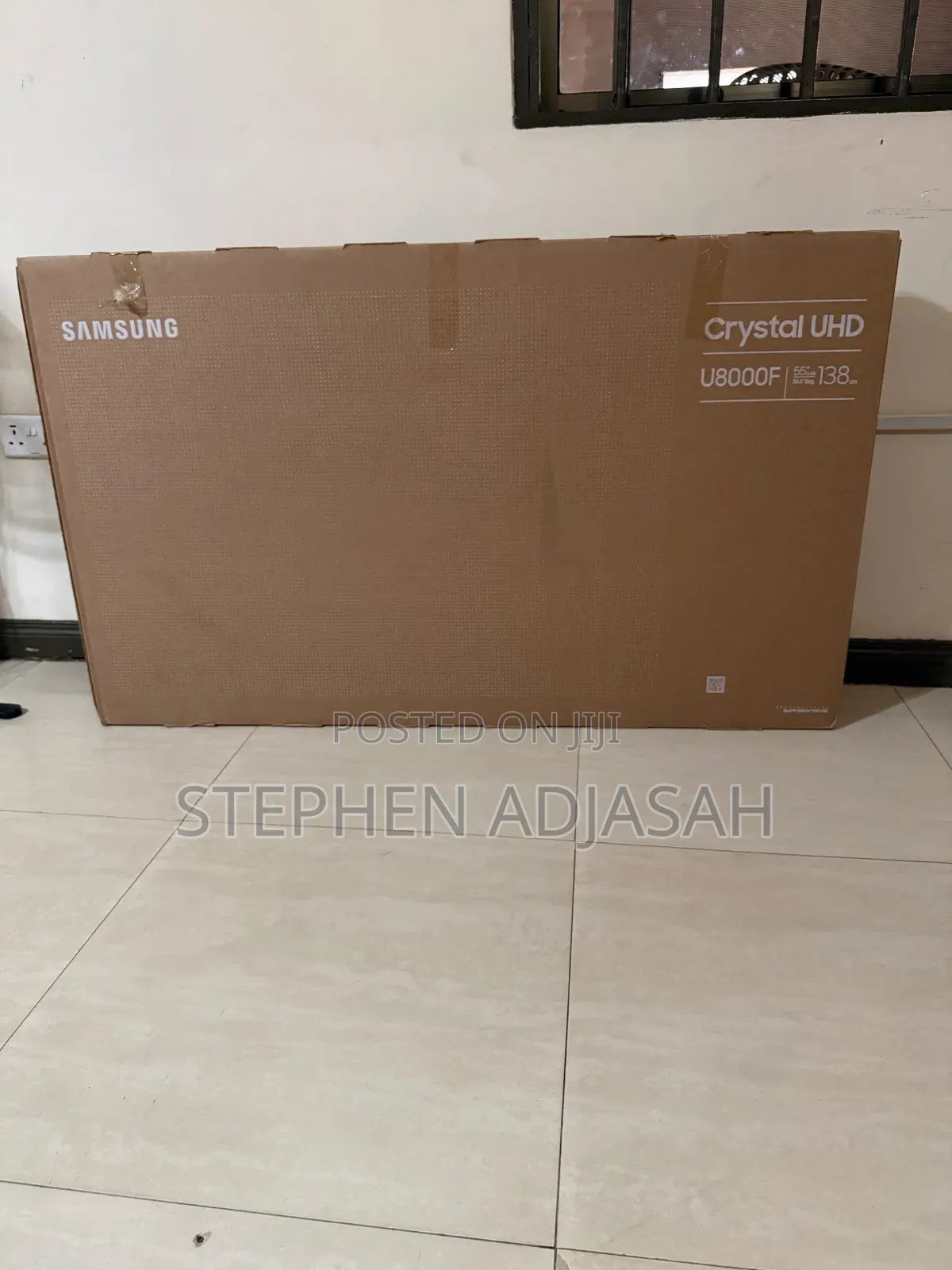 The Samsung 55-Inch Crystal UHD U8000F