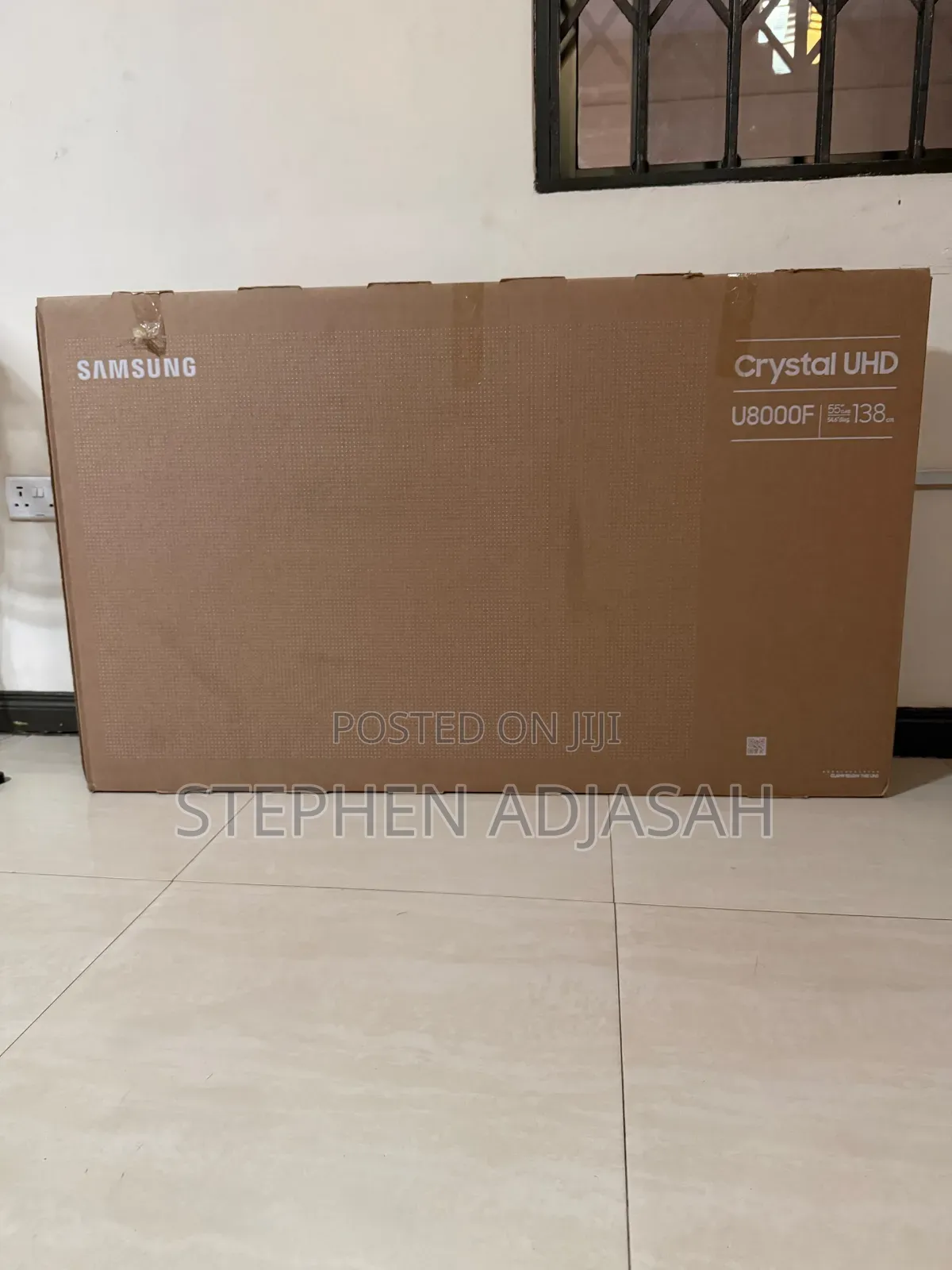 The Samsung 55-Inch Crystal UHD U8000F