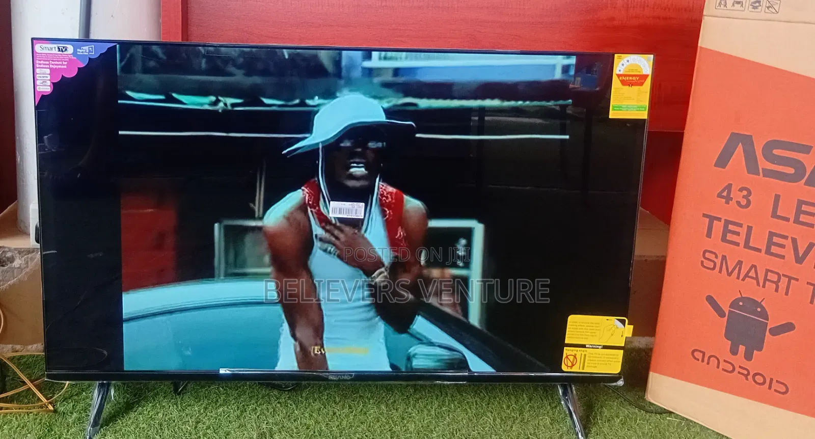 Asano 43-Inch Smart TV – Clear Views, Smart Living