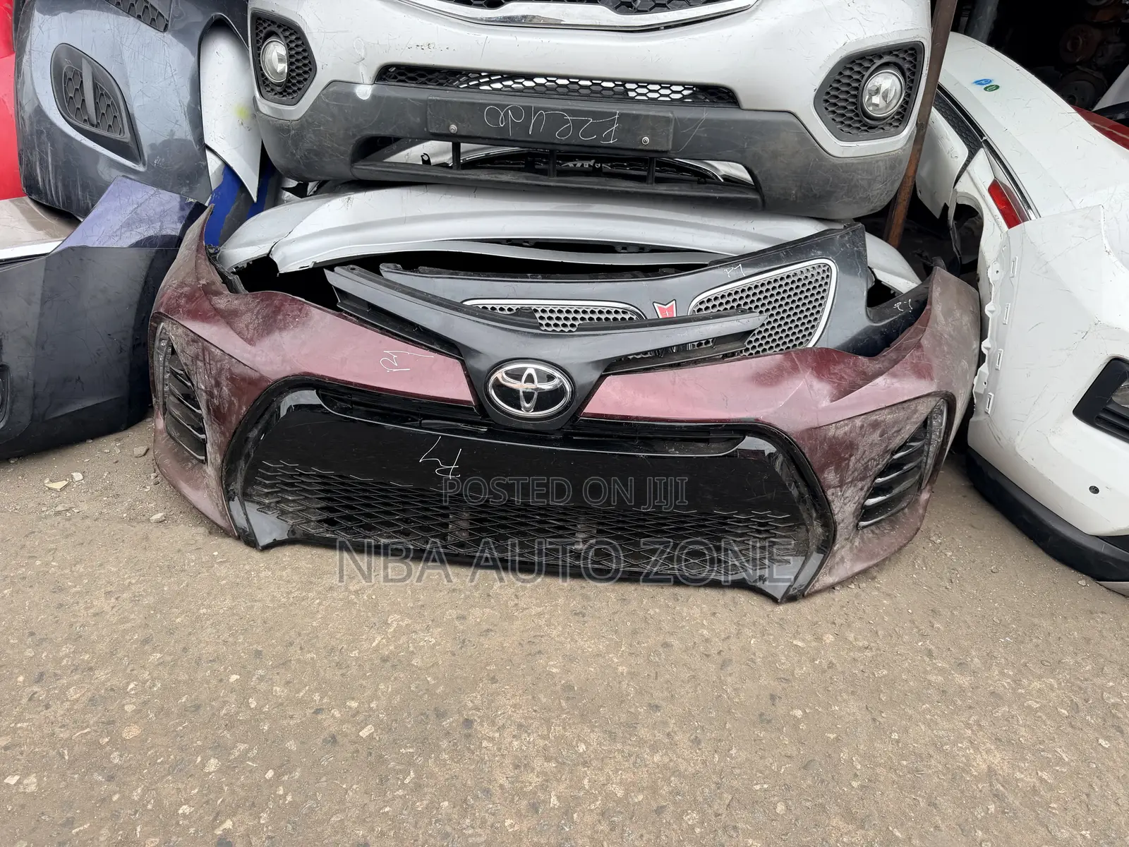 Toyota Corolla 2017-2019 Sport Front Bumper Complete