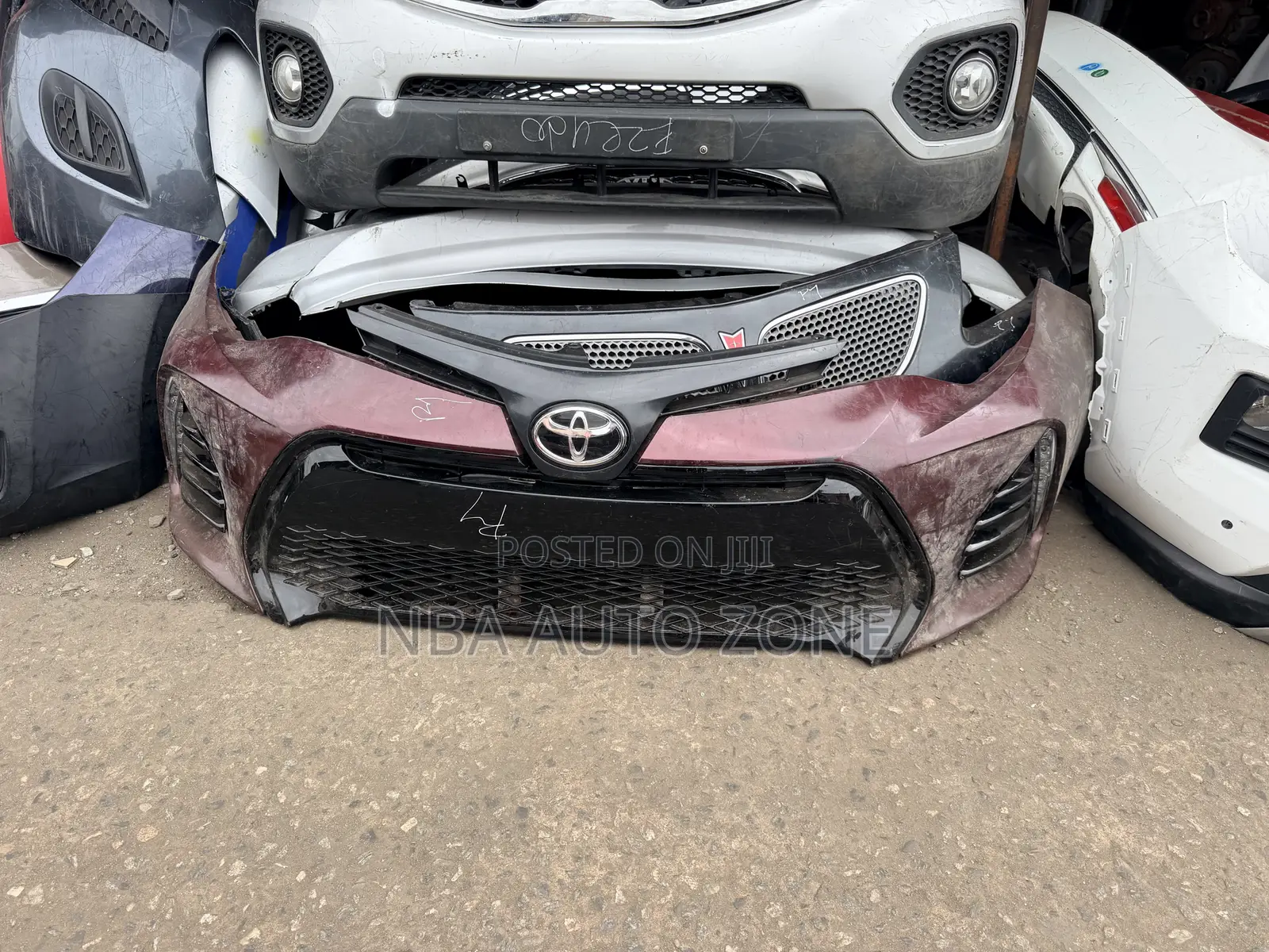Toyota Corolla 2017-2019 Sport Front Bumper Complete