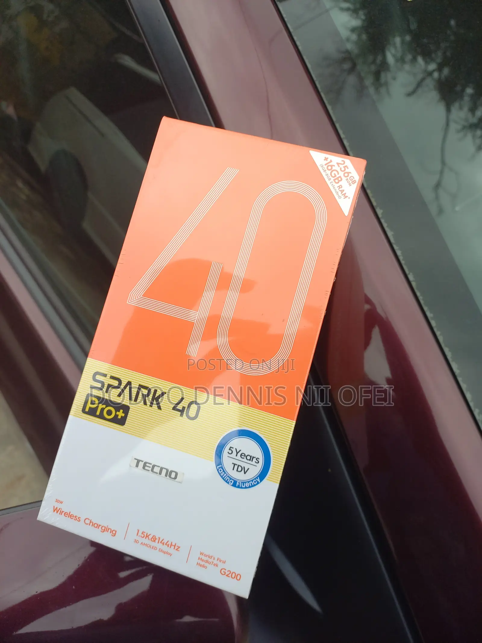 New Tecno Spark 40 Pro+ 256 GB Black