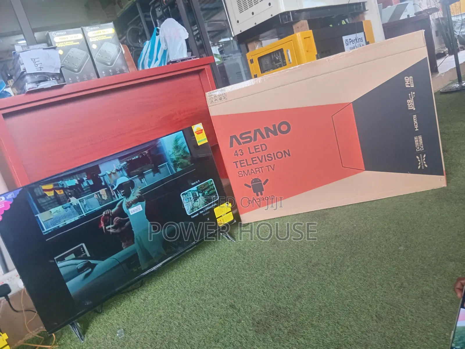 43” Asano Smart TV – Sleek Modern Design, Sharp Picture Smooth