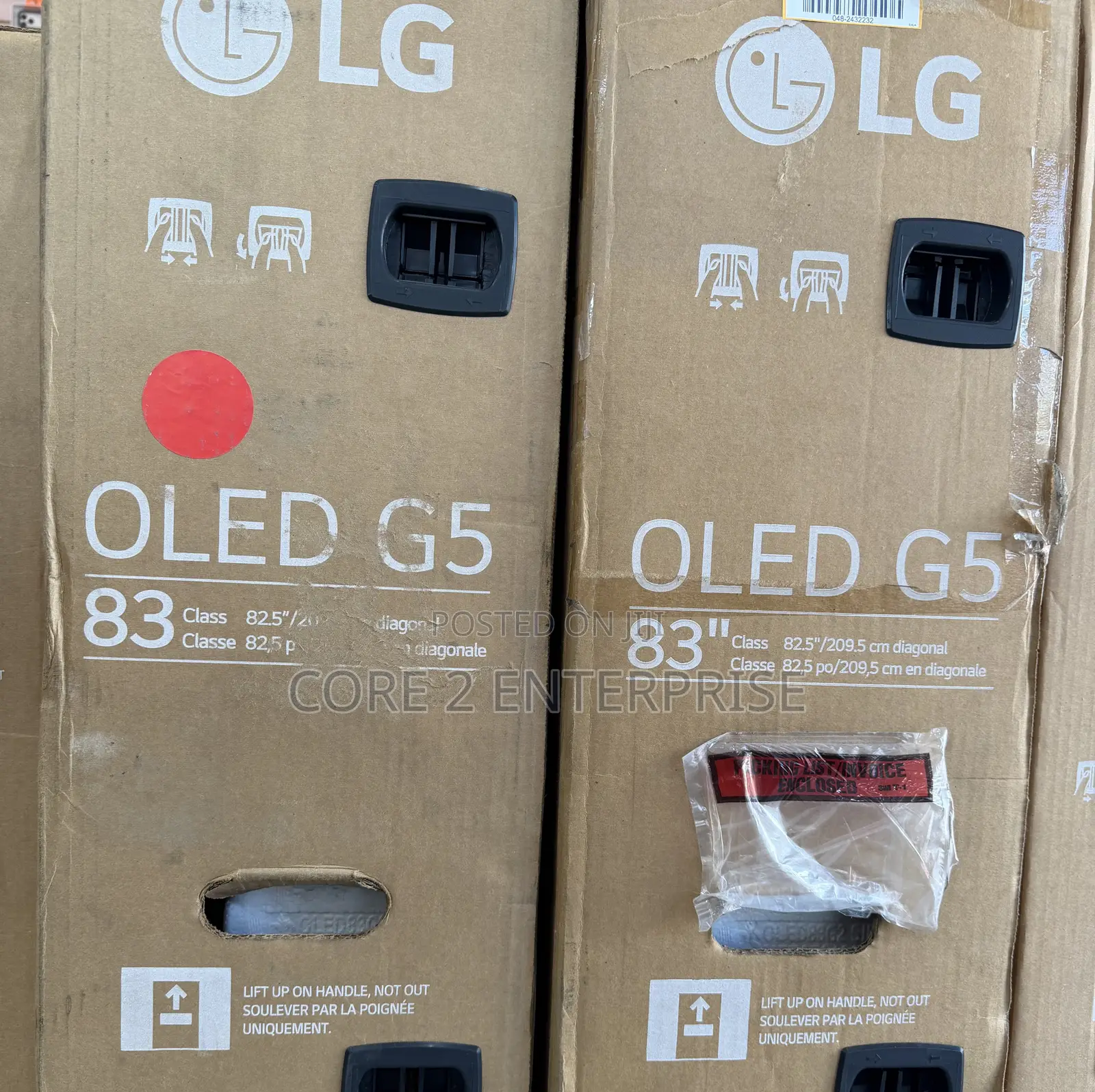 LG Oled Evo Ai G5 83” Smart Oled TV Brand New Sealed