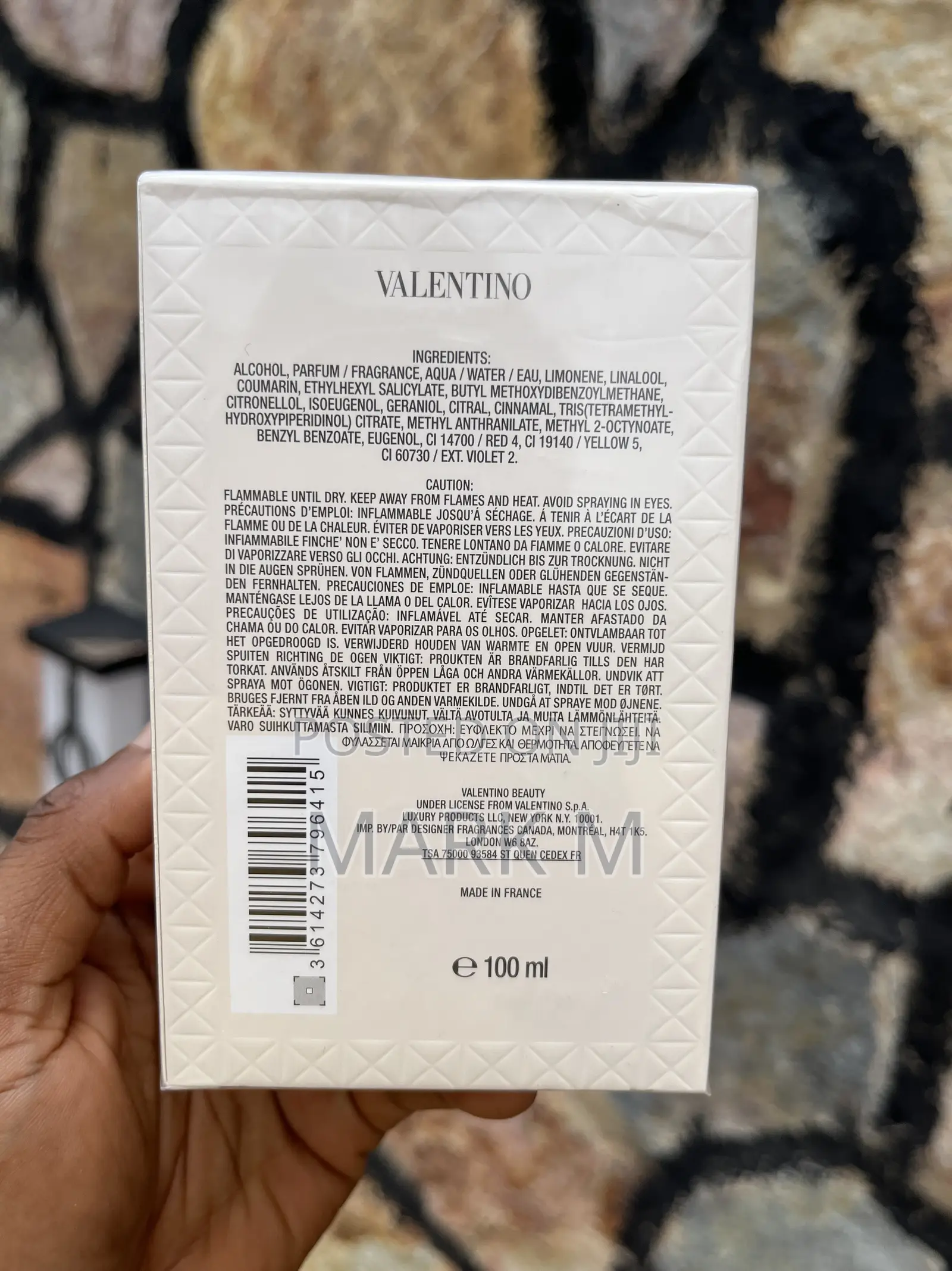 Valentino Uomo Born in Roma Ivory