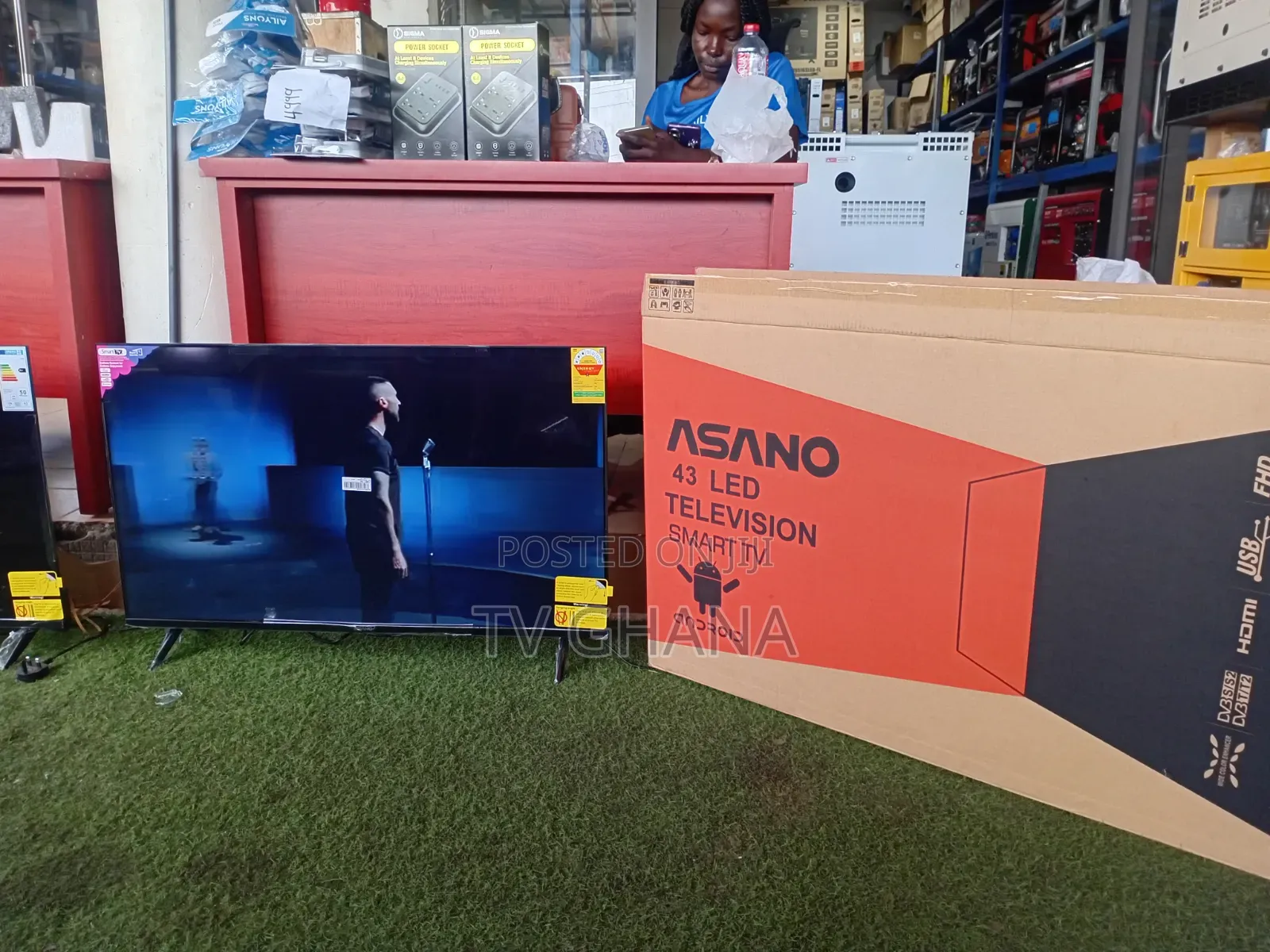 Asano 43-Inch Smart Television – Quality You Can See, Performance 43
