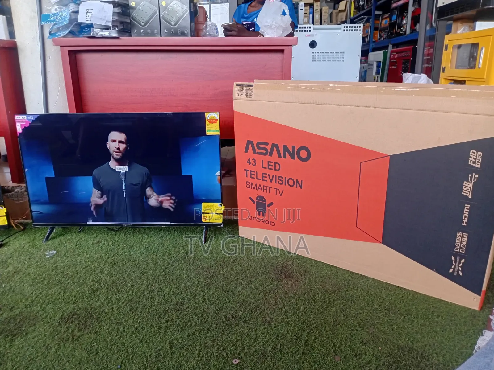 Asano 43-Inch Smart Television – Quality You Can See, Performance 43