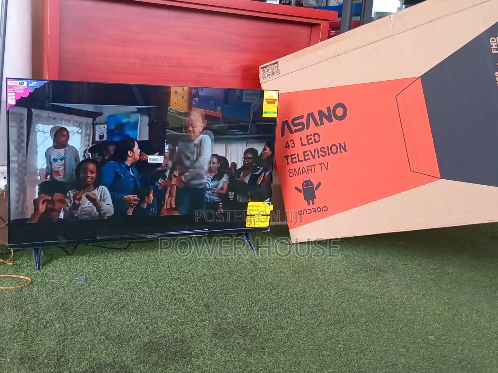 43-Inch Asano Smart Television – Super Clear Screen Excellent Smart